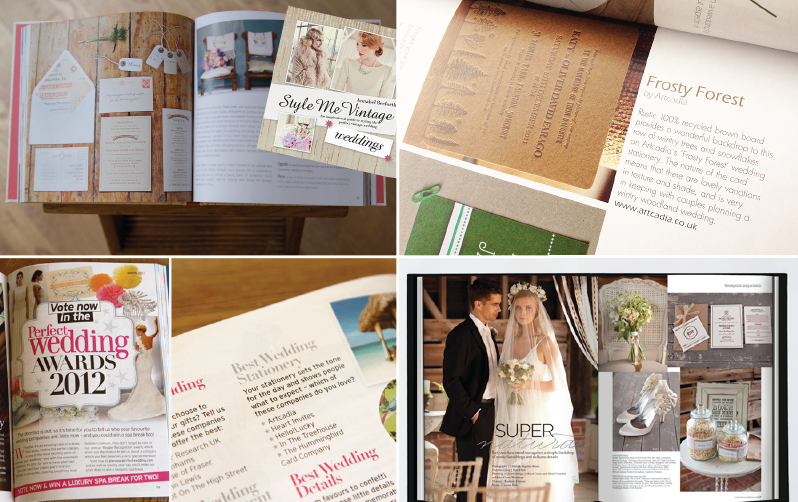 A small selection of Artcadia's work featuring in publications 