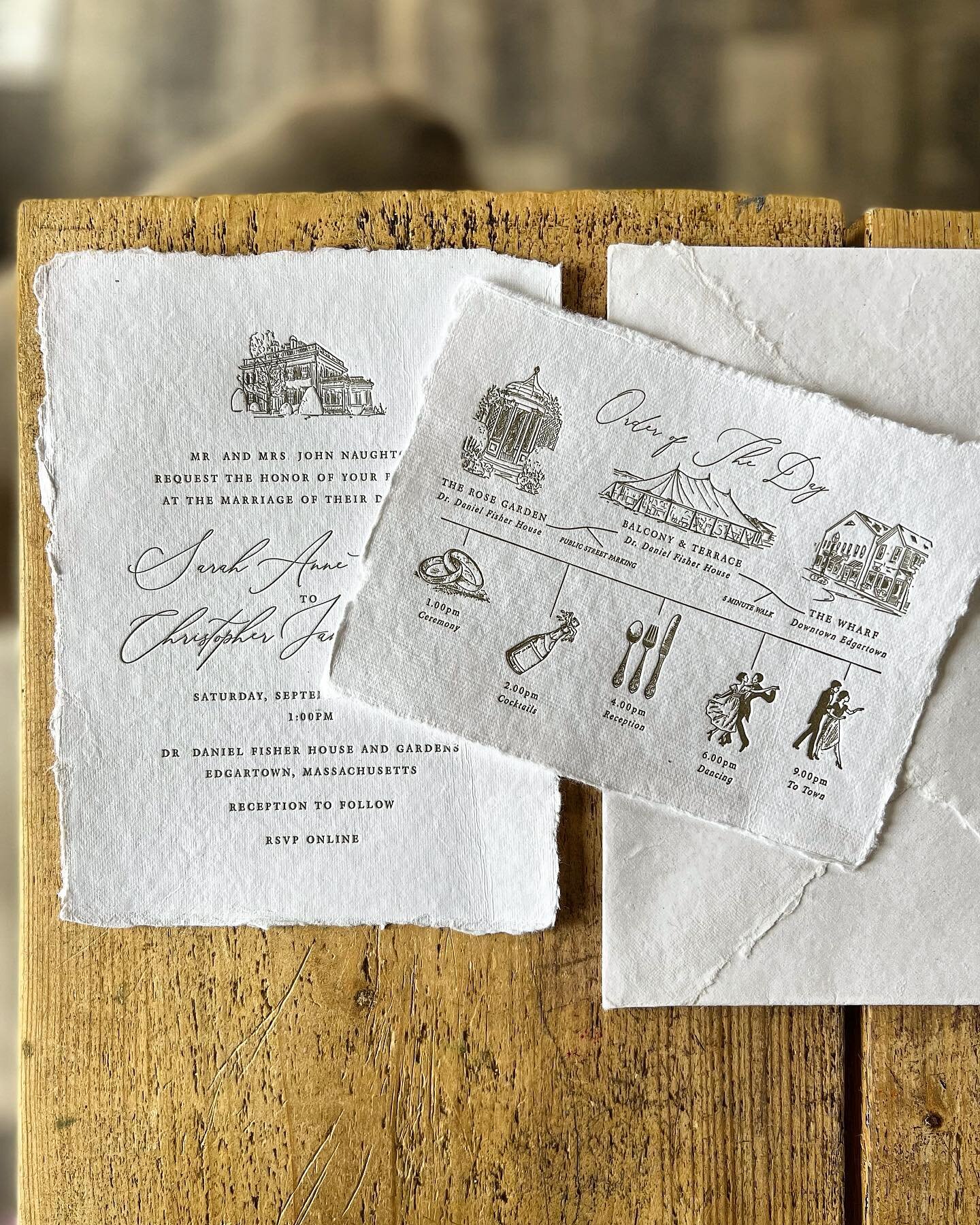 Have done a few of these order the day cards recently ❤️ #letterpress #letterpressprinting #handmadepaper #decklededgepaper #letterpressweddinginvitations #letterpressuk  #stationerydesign #illustration
