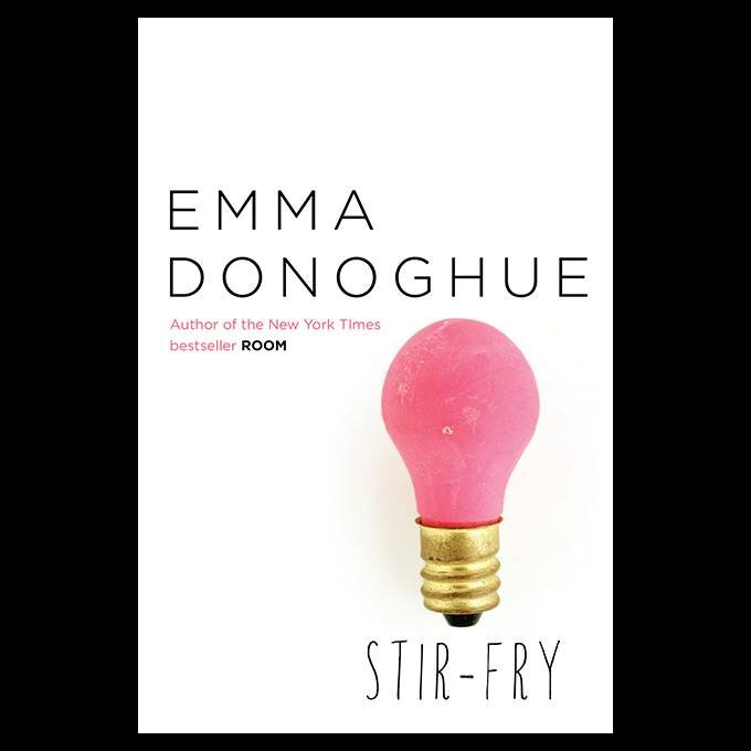 Stir-Fry Book Cover, Pink Lightbulb