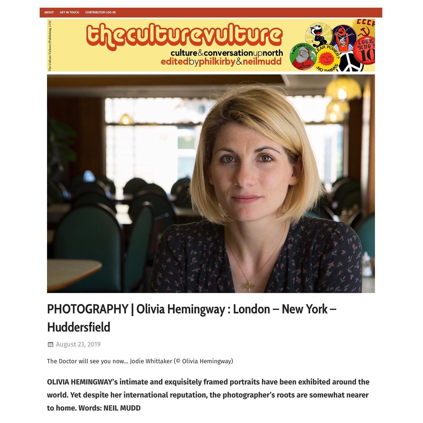 The Culture Vulture, Jodie Whittaker