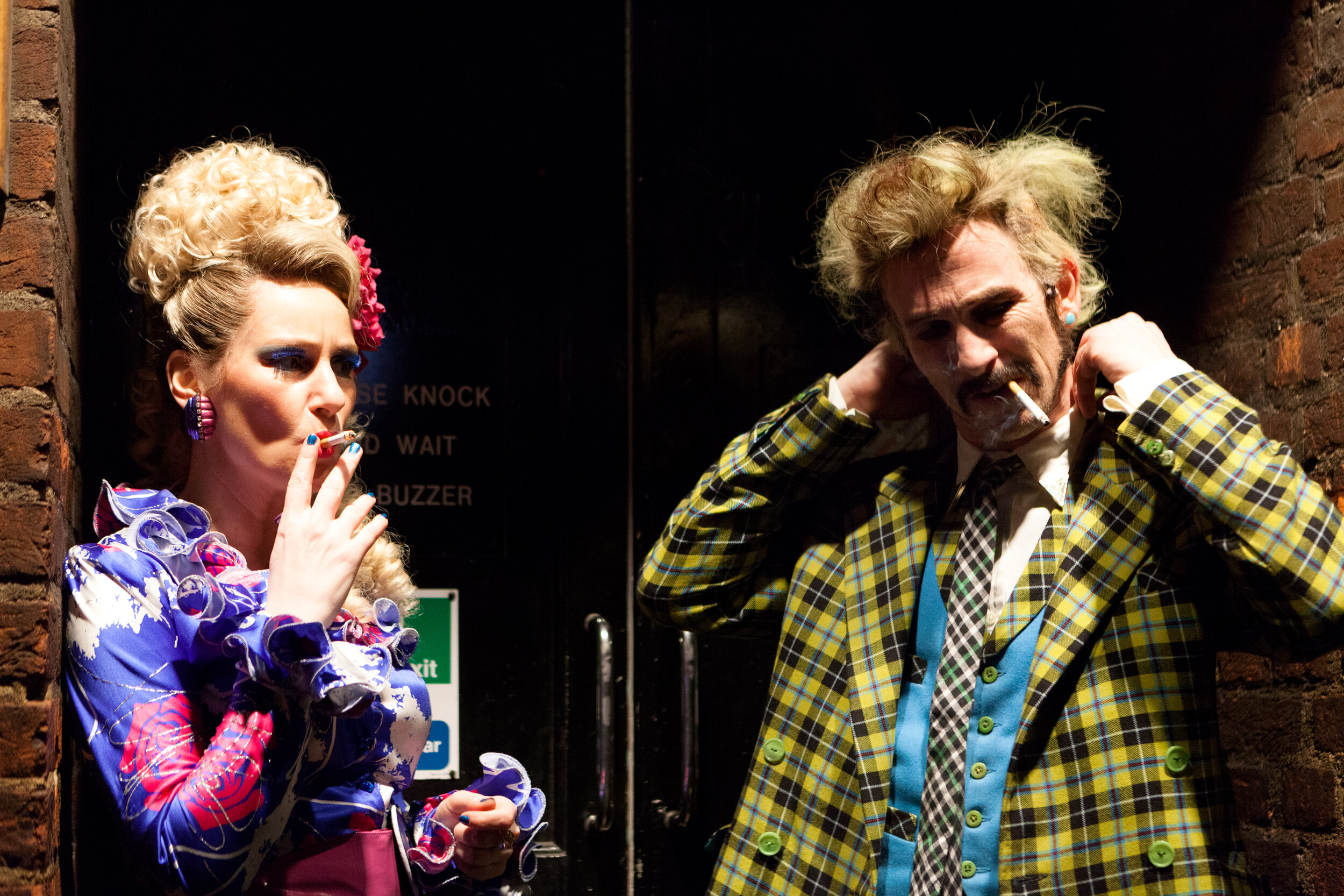 Paul Kaye with Josie Walker