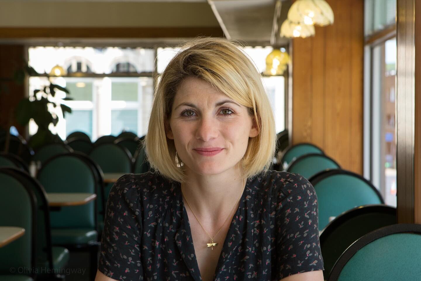 Saw the amazing BBC drama Time (S2) and was inspired to revisit this shoot. Here&rsquo;s a previously unseen image of Jodie Whittaker smiling to camera with such warmth - what a joy it was to photograph her (plus we had a funny time eavesdropping on 