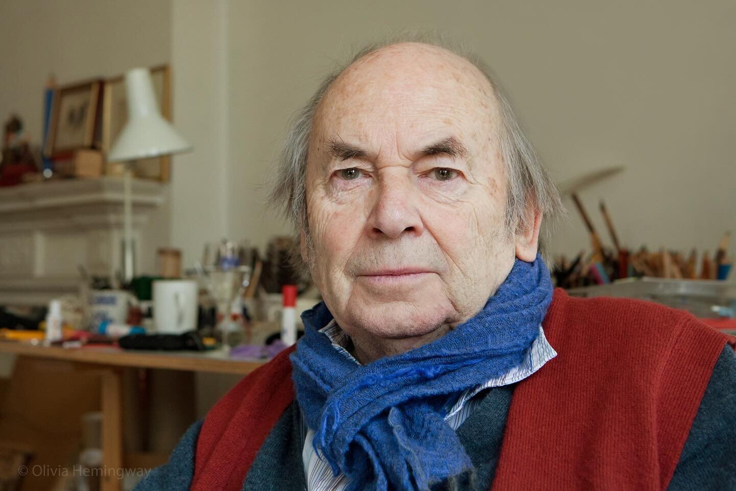 I&rsquo;ve been enjoying reading Sir Quentin Blake&rsquo;s brilliant books to my daughter recently and it prompted me to go back into my archive. I have lots of pictures where he&rsquo;s smiling, but on a revisit, I like this serious shot too. Previo