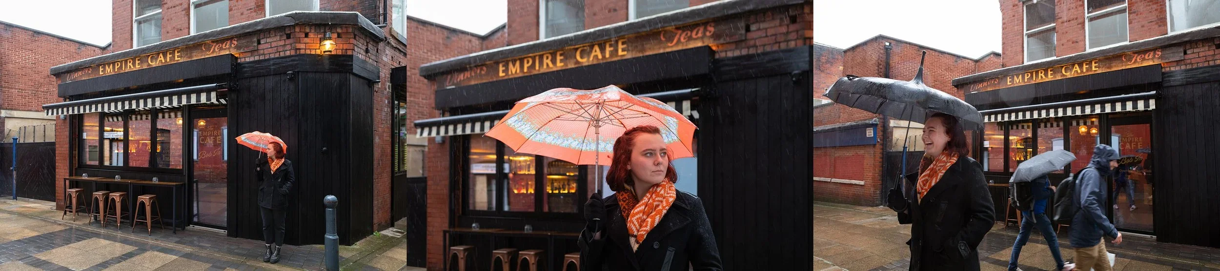 Empire Cafe, Leeds. Ghost Signs for Historic England