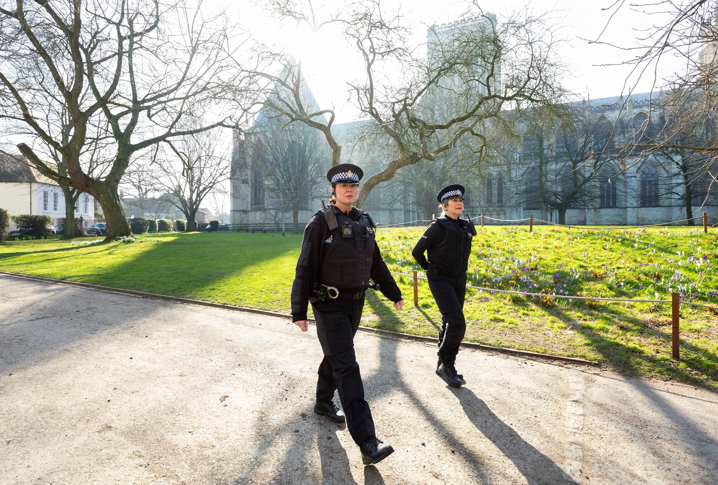 Bev and Debbie, York Minster Police