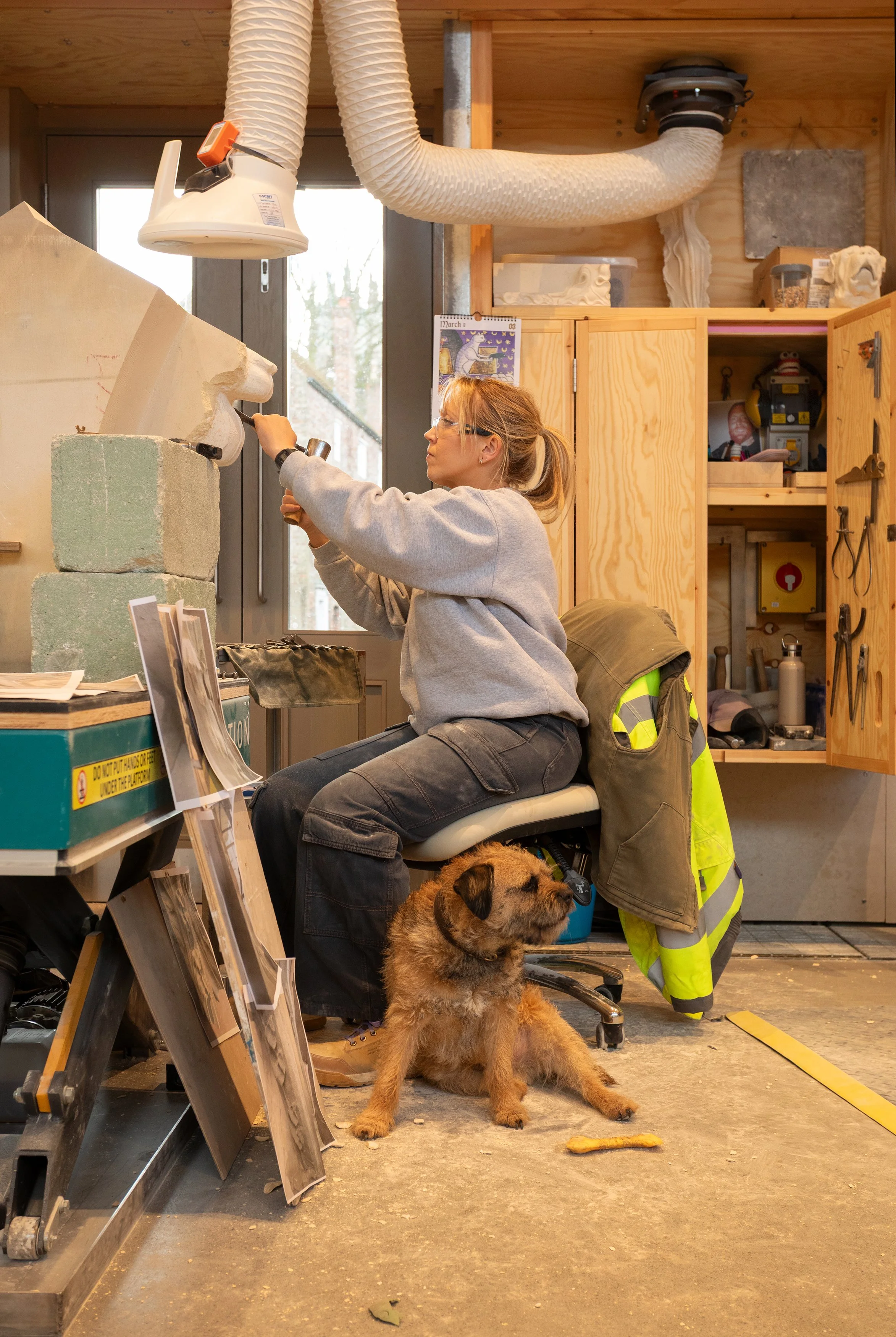 Harriet, Experienced Stonemason, York Minster