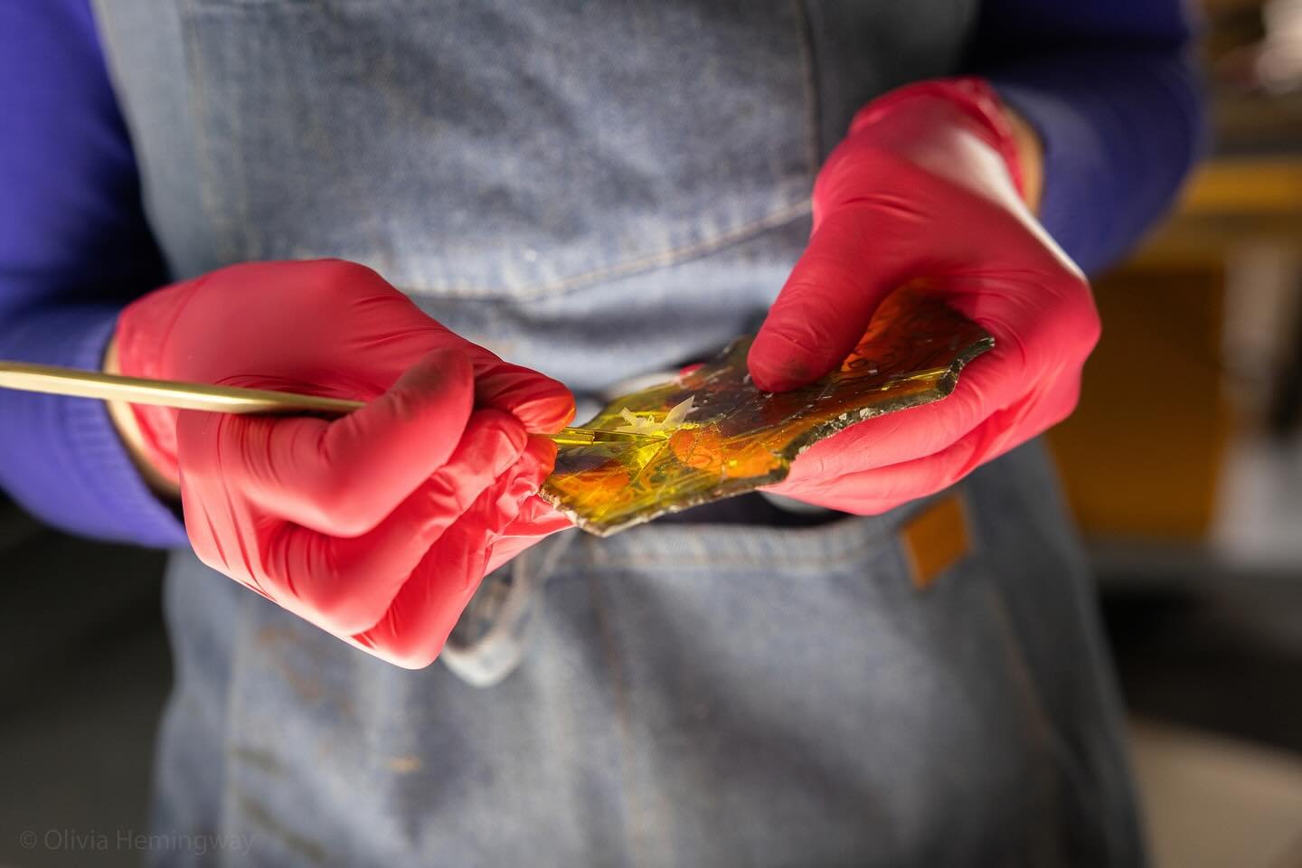 I can&rsquo;t tell you how much fun I had spending time with glaziers Abbie and Lydia in their studio. They said they really enjoyed the experience too and they felt so relaxed, which makes me really happy. 
Here&rsquo;s a selection of the landscape 