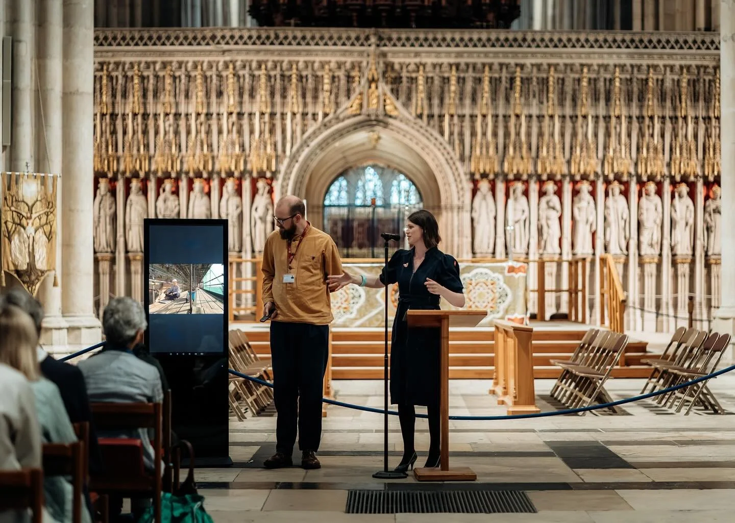Following on from my last post, I also wanted to mention the fantastic Joseph Priestley and Rev Canon Timothy Goode, both also featured here. It was a very special evening, and ever so slightly nerve wracking! 

[Post 2 of 2] 
Earlier this year I gav