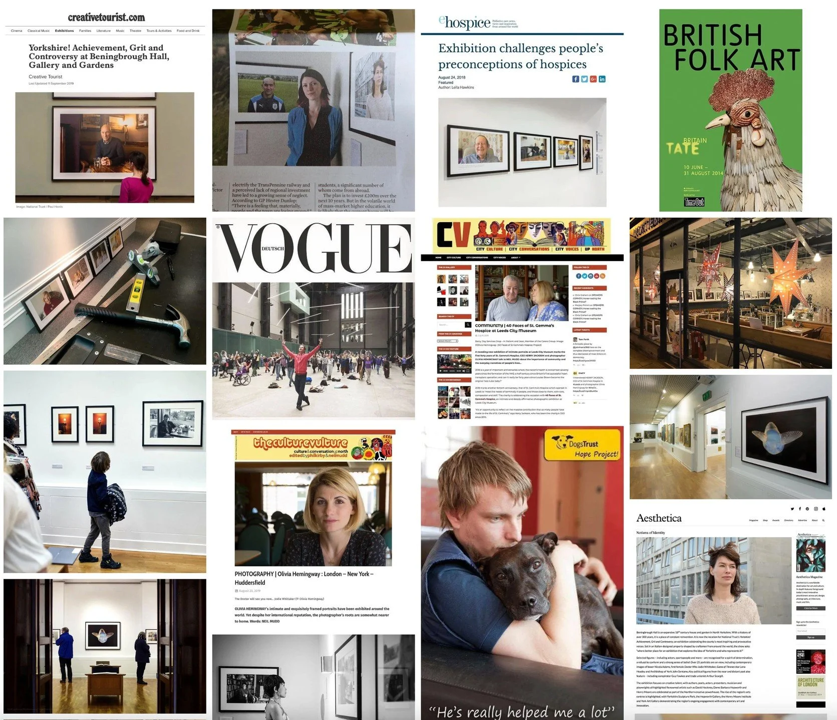 Curating exhibitions, devising, planning, delivering and promoting projects, collaborating with designers, galleries, clients, magazines and people of all ages and backgrounds, writing articles, being interviewed, giving talks... AND photographing am