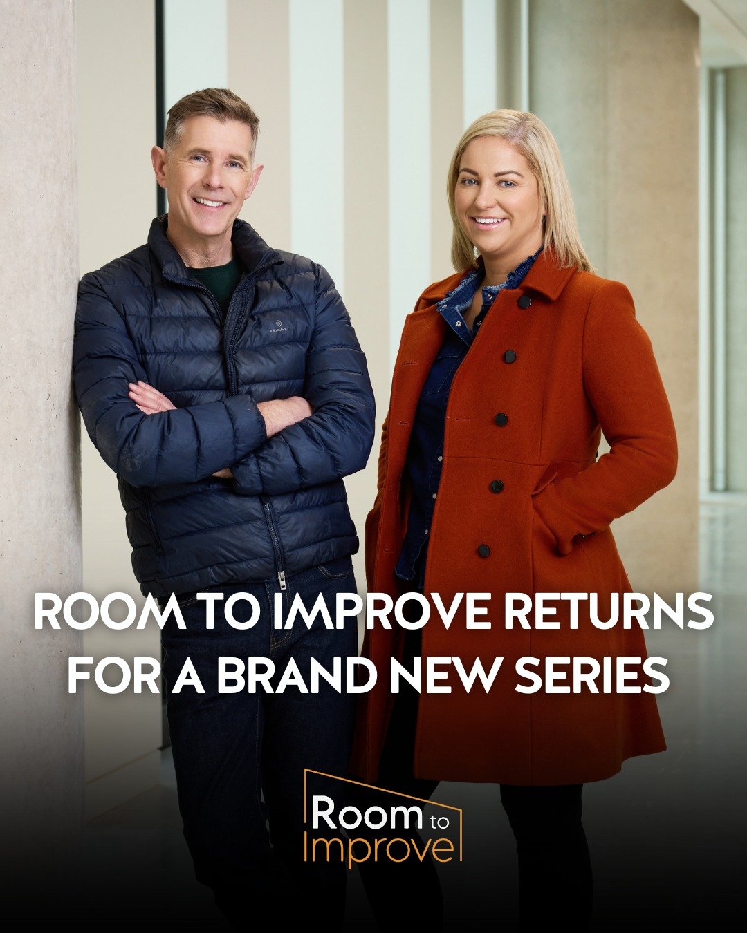 Dermot &amp; Claire are back! Bringing you plenty of budgets, builds &amp; big windows 🏡 🪟

#RoomToImprove | Sundays 9:30pm on @rteone &amp; @rteplayer
