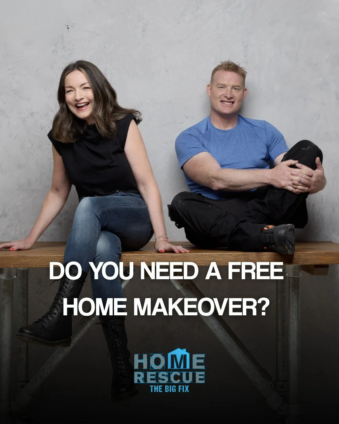 If you have a cluttered home that needs rescuing, apply NOW for the next series of #HomeRescue 🏠🔨

Visit the link in our bio to apply 📝