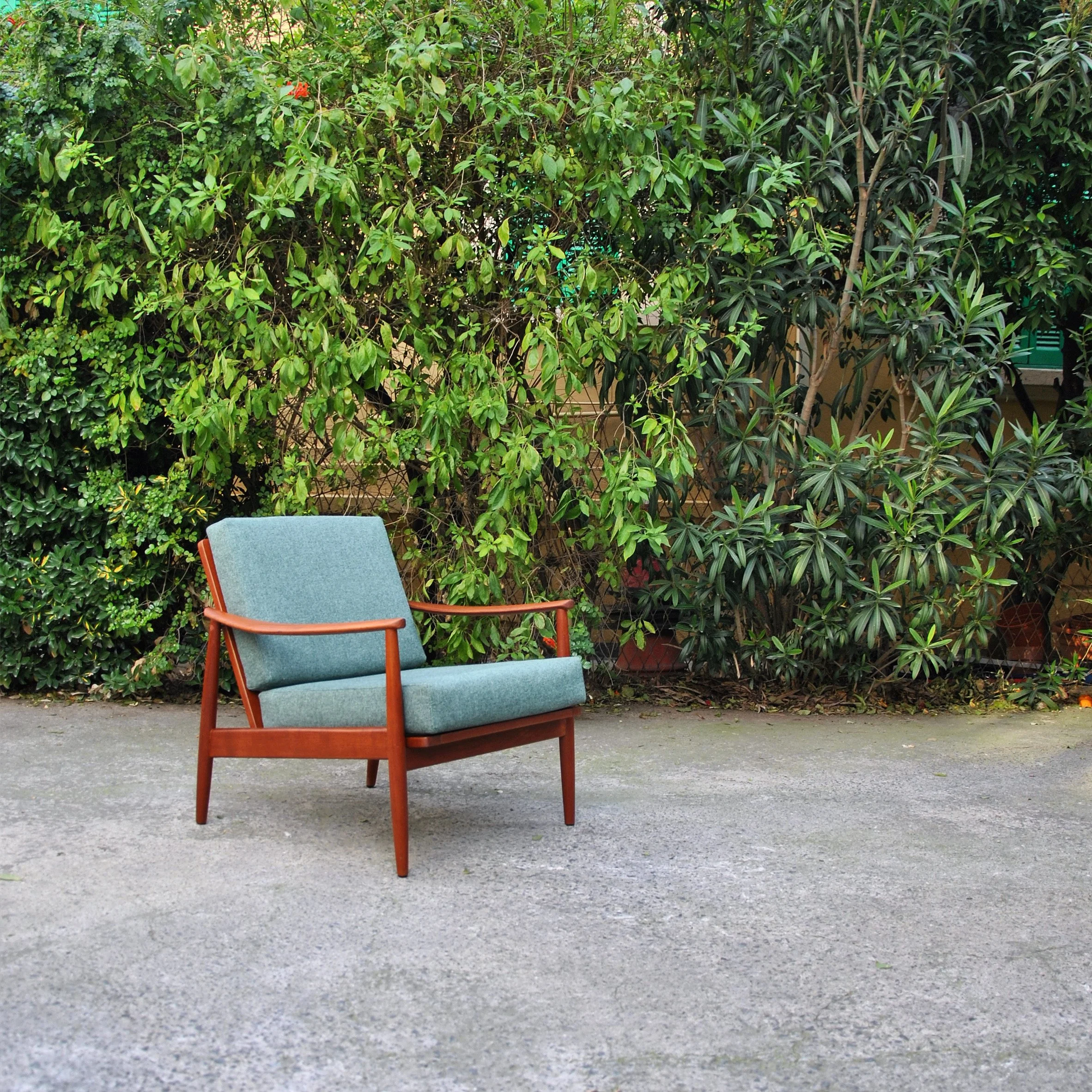 655 1960S TEAK LOUNGE CHAIRS7.JPG