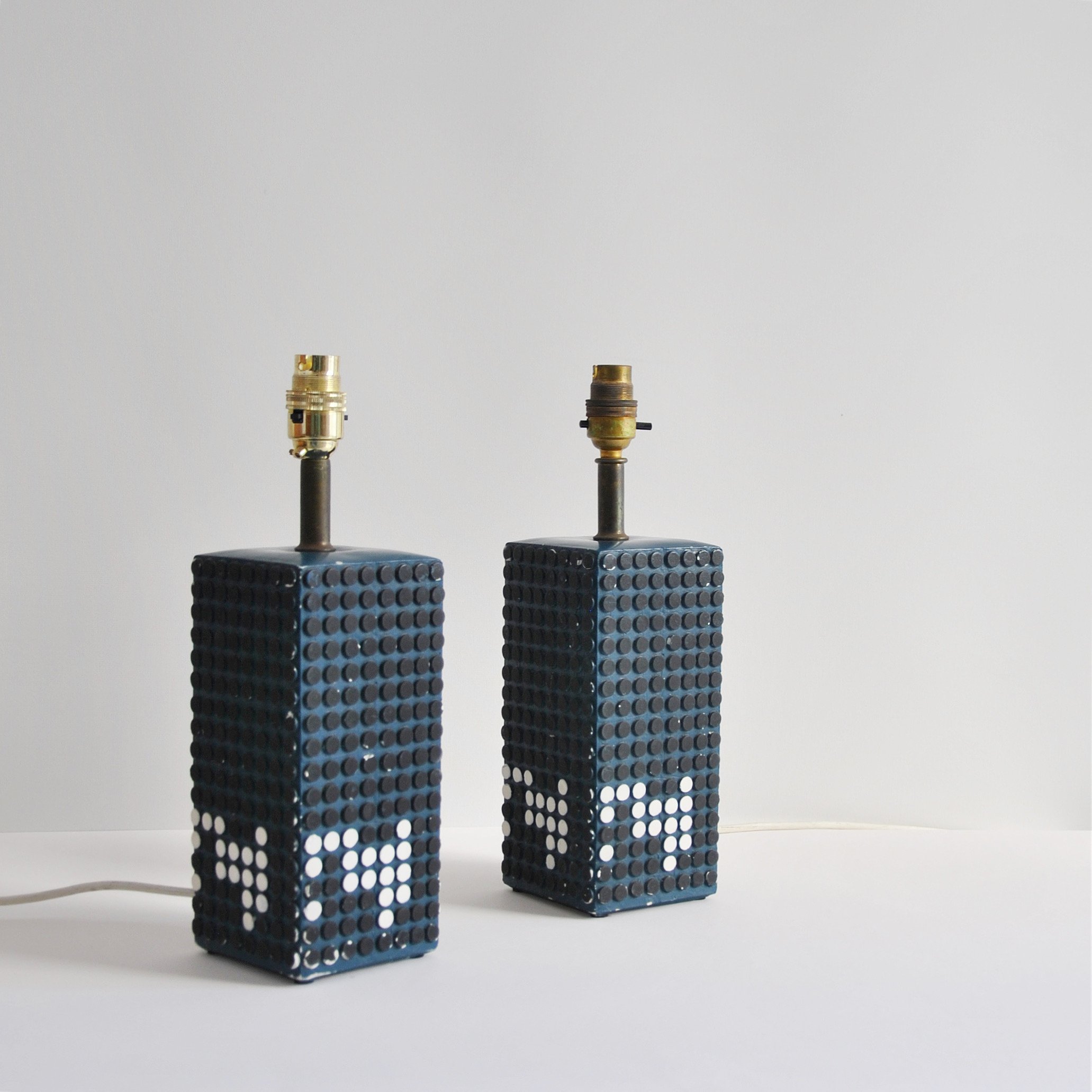 677 1970S CERAMIC TABLE LAMP SET2.JPG