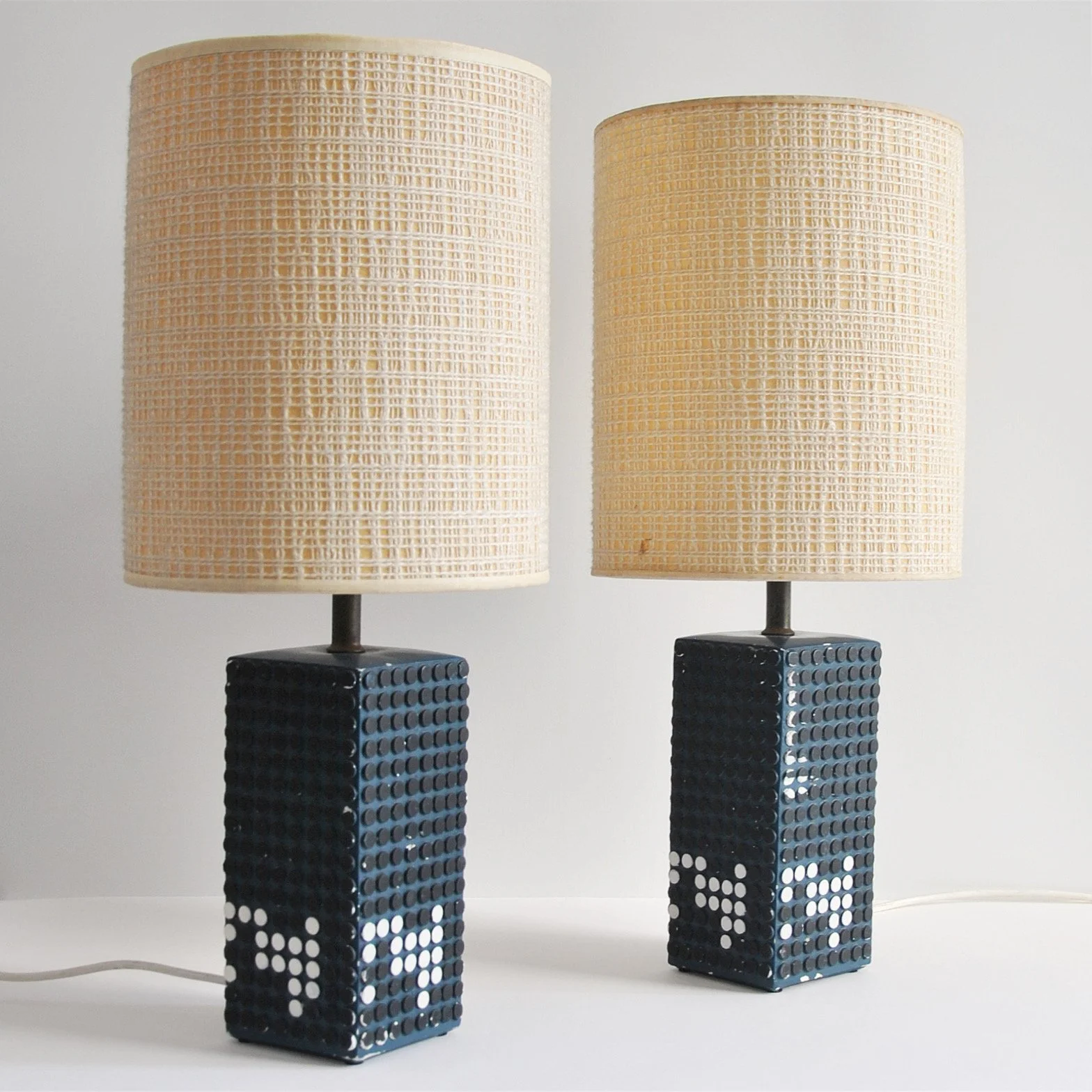 677 1970S CERAMIC TABLE LAMP SET3.JPG