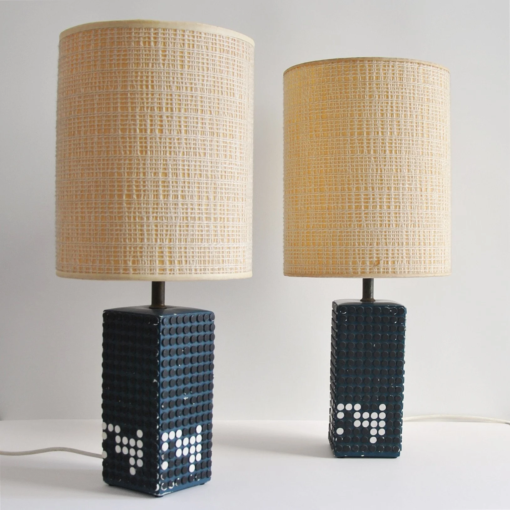 677 1970S CERAMIC TABLE LAMP SET4.JPG