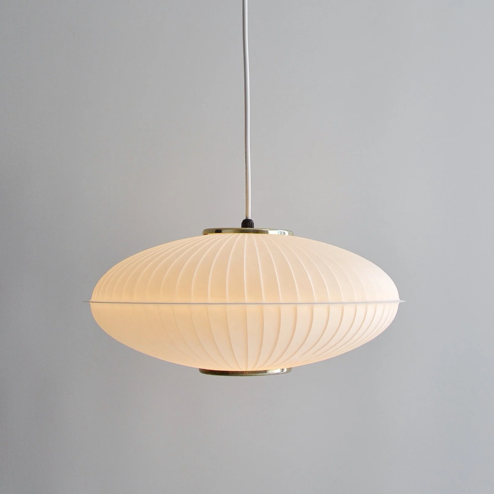 870 1980S DANISH HOYRUP PENDANT SAUCER LAMP.JPG