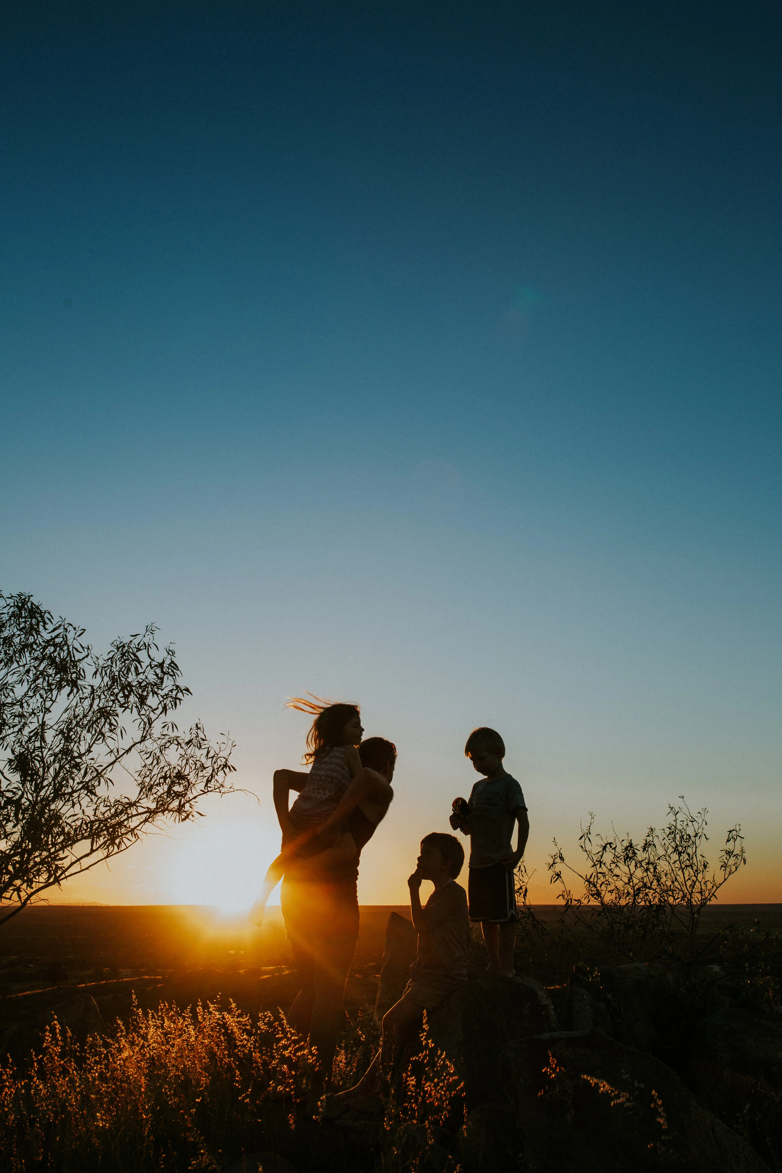 Got in the frame while taking in the sunset in Charters Towers.