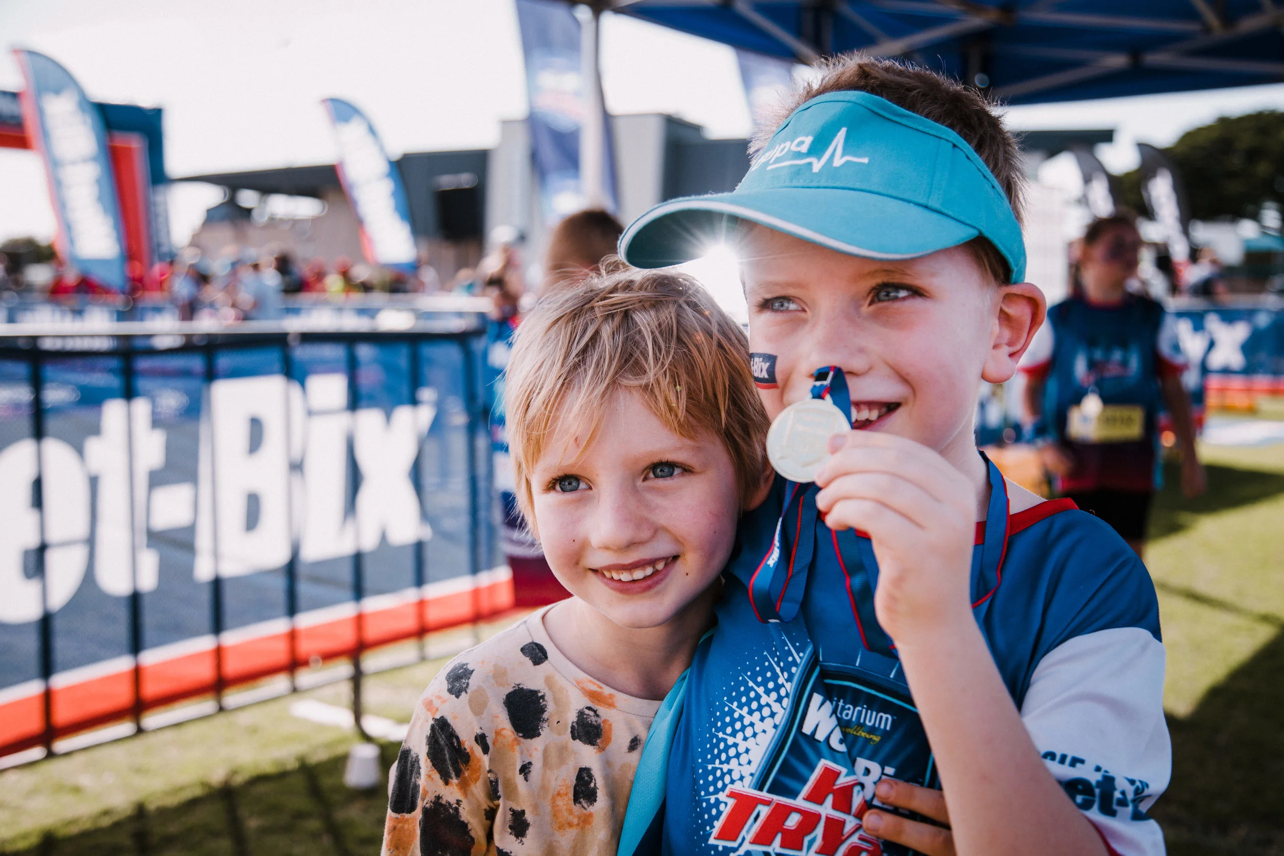 Competed in our first Weet-Bix kids ‘Tryathalon’