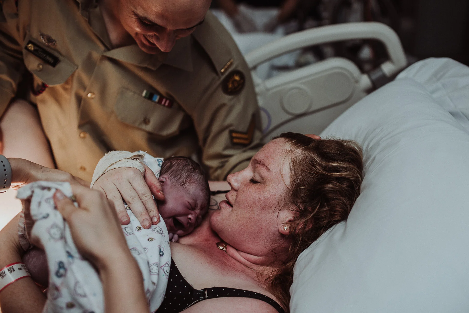 The Birth of Baby A | A Townsville Hospital surprise gender VBAC photo story