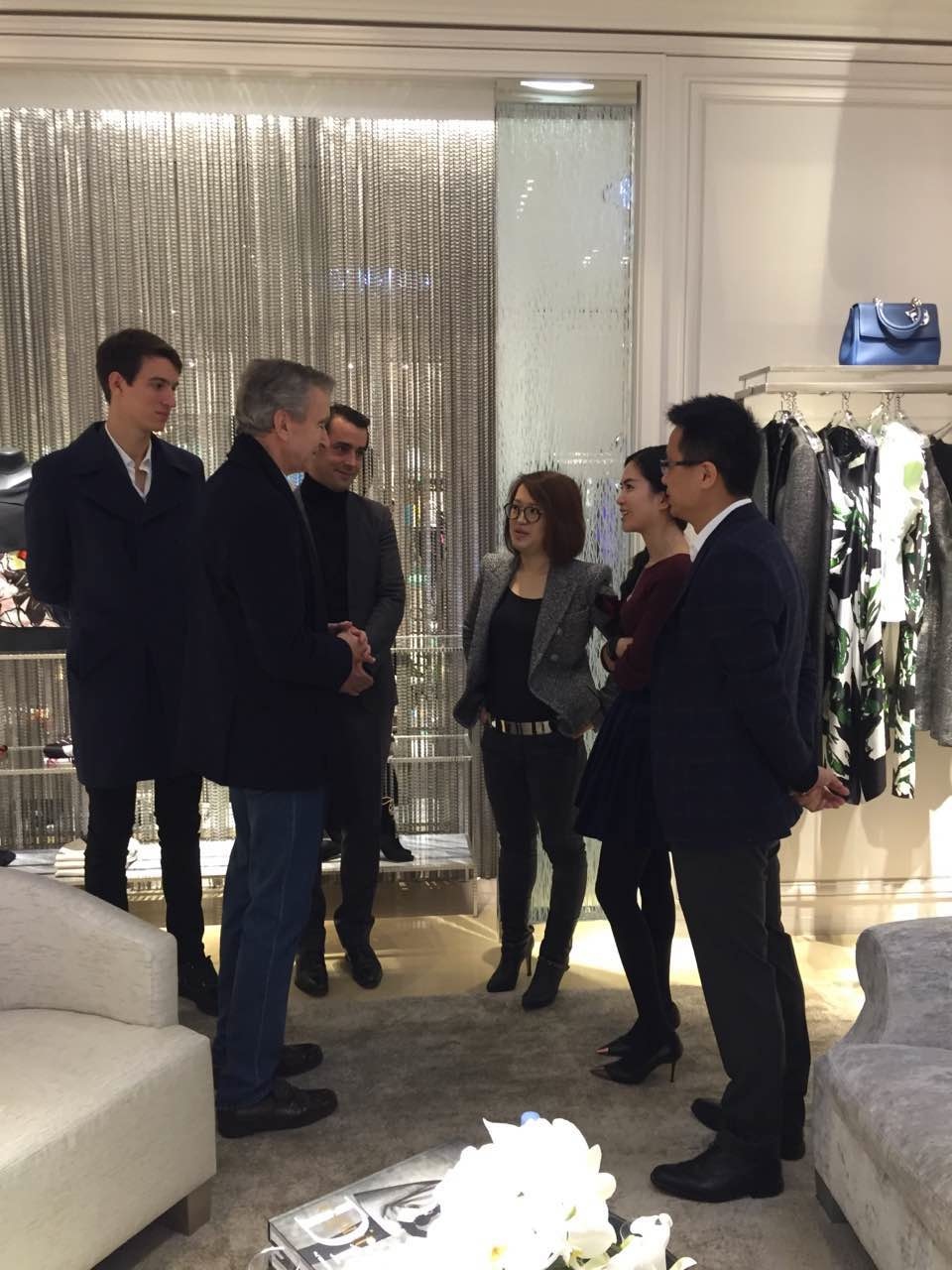 Meeting the CEO of LVHM — Myvipsalon Paris