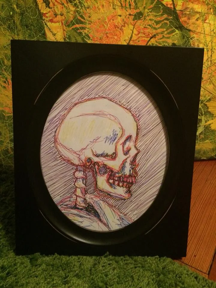 Rainbow Skull