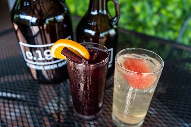 Sunday means 30% off on our Red &amp; White Sangria and Cigars! Stop by to pick up or order on Doordash between 4-9 pm to get yours today! @saucinwings on-site 3-8 pm.
.
.
#c1949togo #sangriatogo #redsangria #whitesangria #cigarandsangriasunday #door