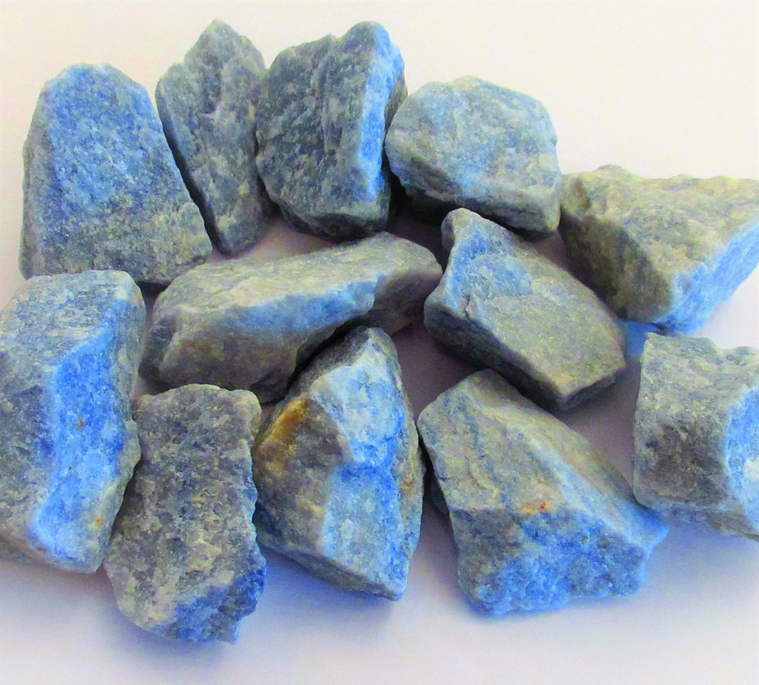 Blue Quartz Rough Gemstone