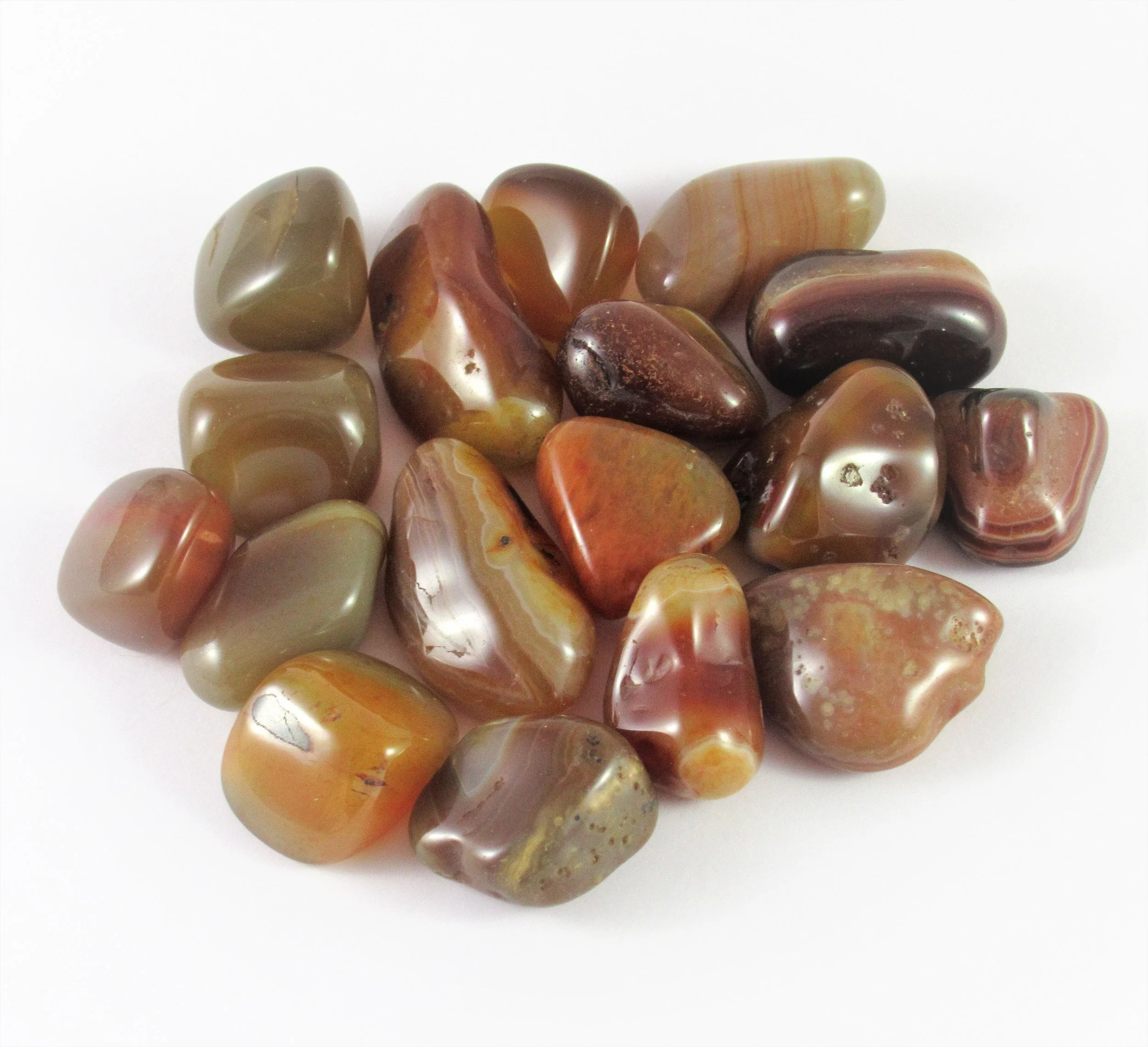 Sardonyx Gemstone Polished & Tumbled