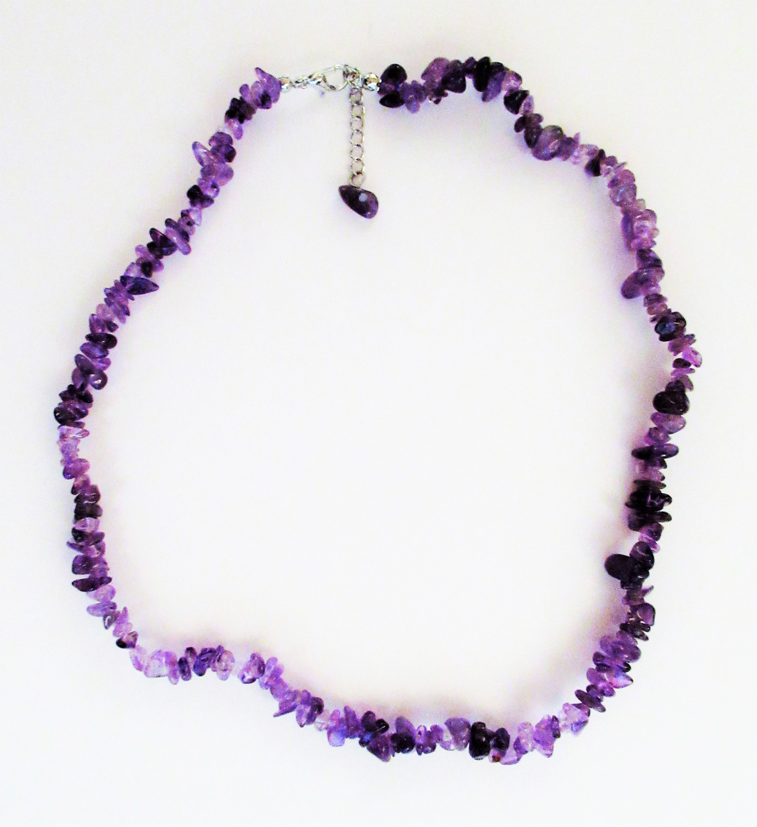 Amethyst Chipstone Gemstone Necklace