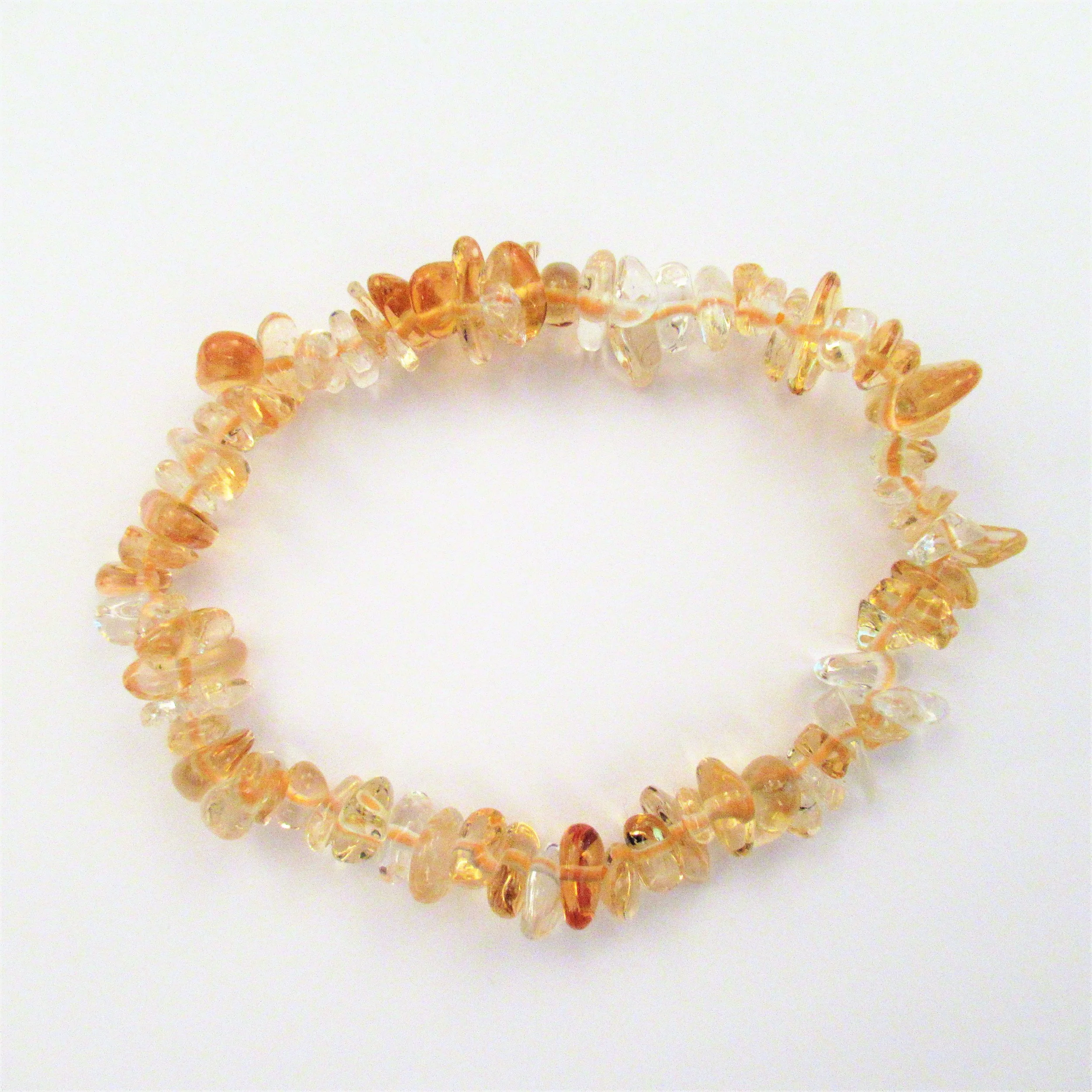 Citrine Chipstone Gemstone Bracelet