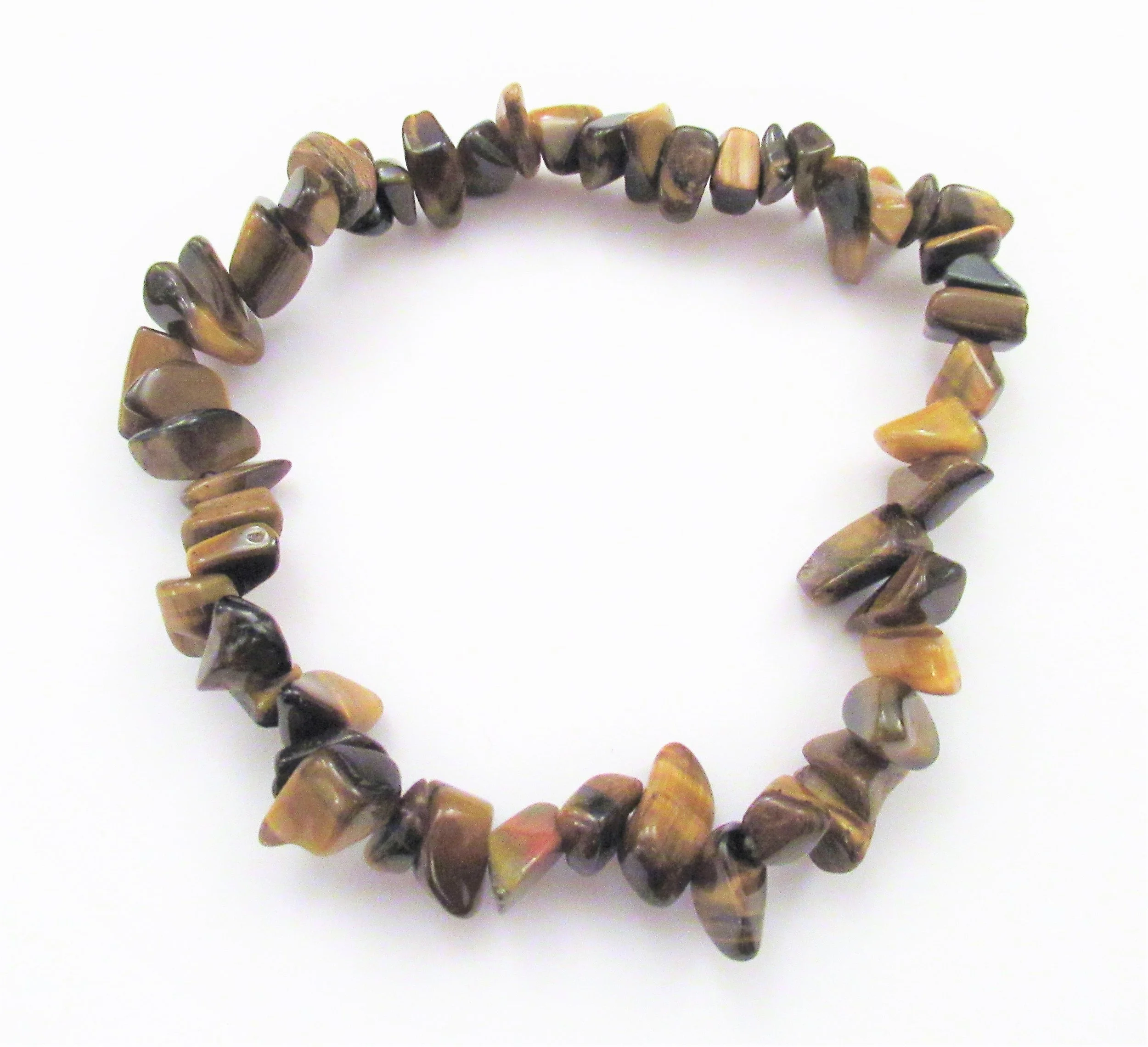 tigers eye chipstone bracelet