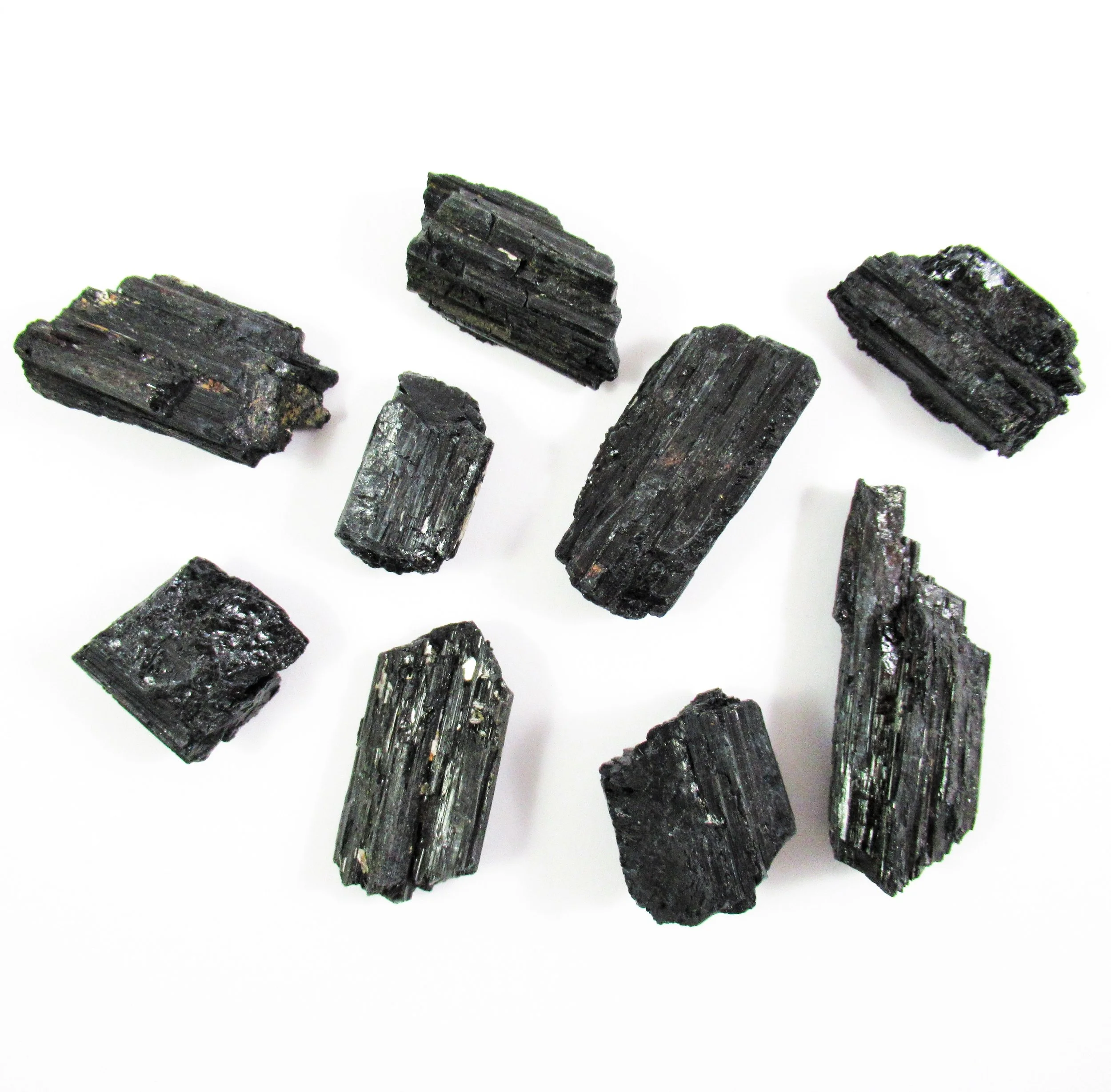 Black Tourmaline Rough Gemstone