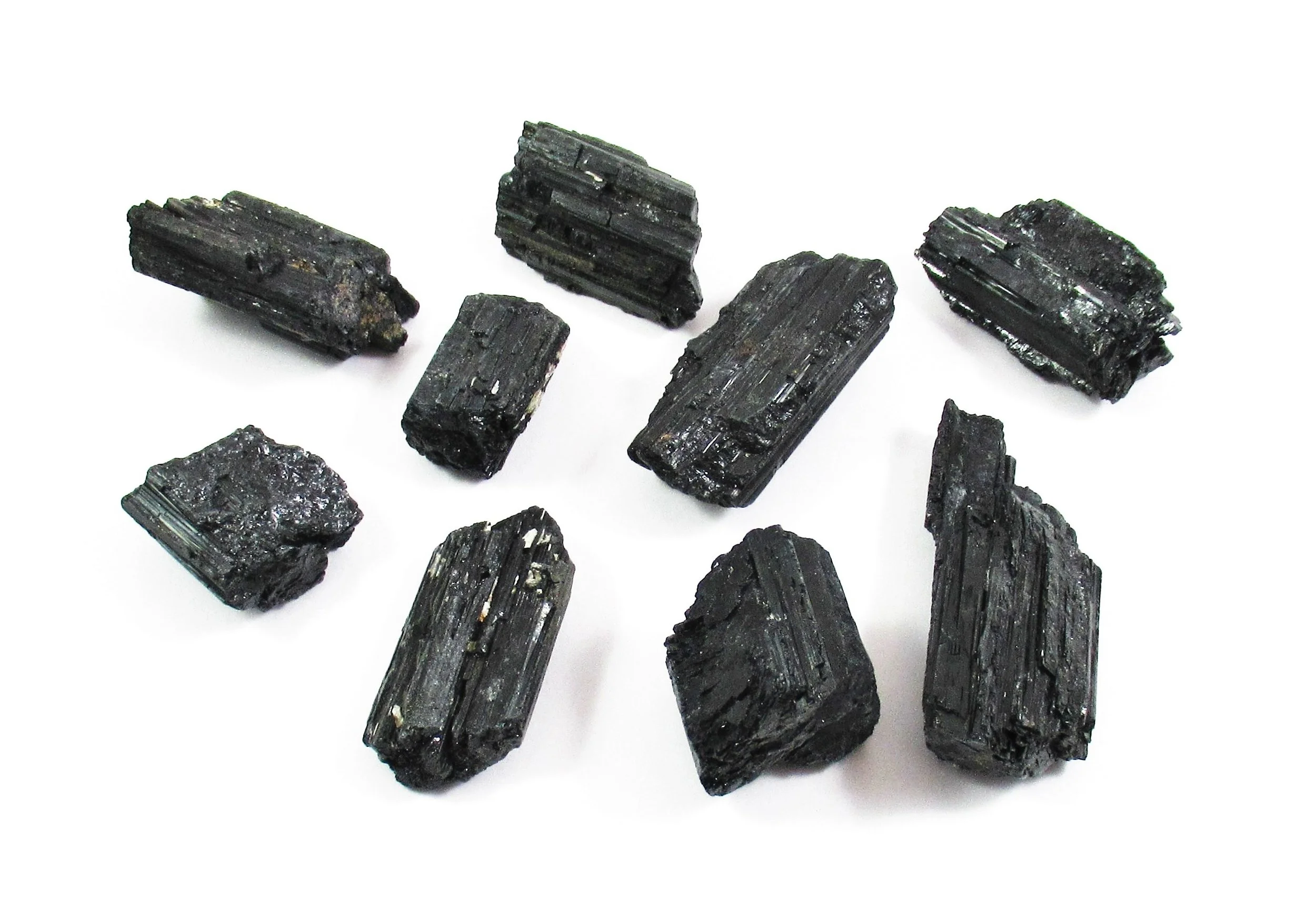 Black Tourmaline Rough Gemstone