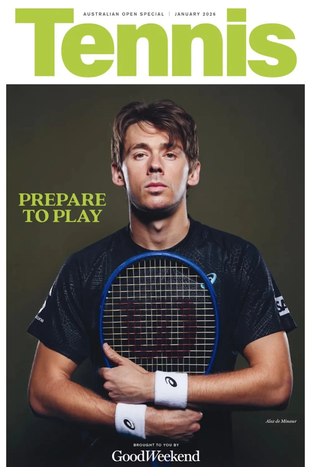 Alex de Minaur - Good weekend magazine