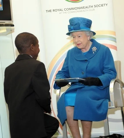 John meets the Queen