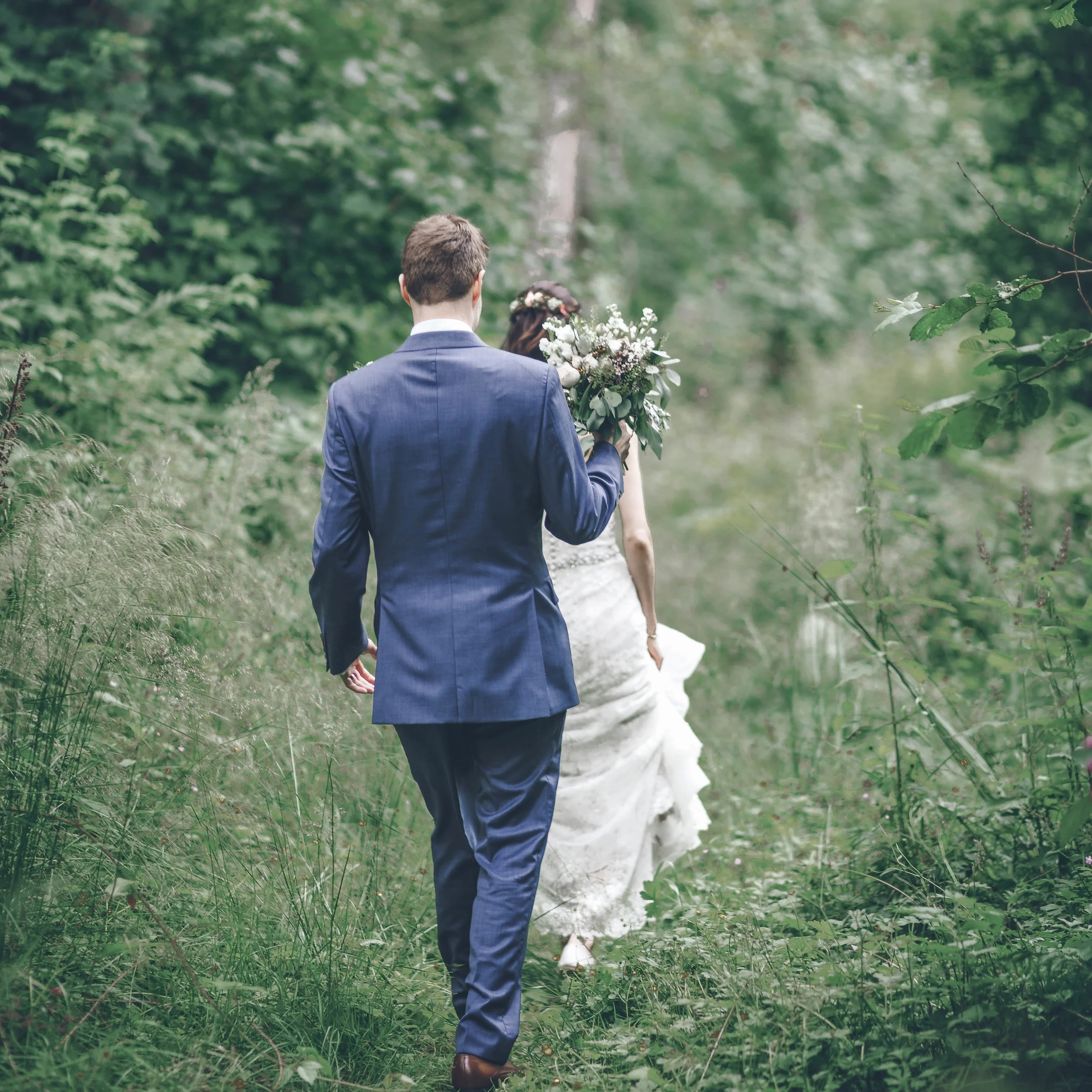 Our woodland wedding