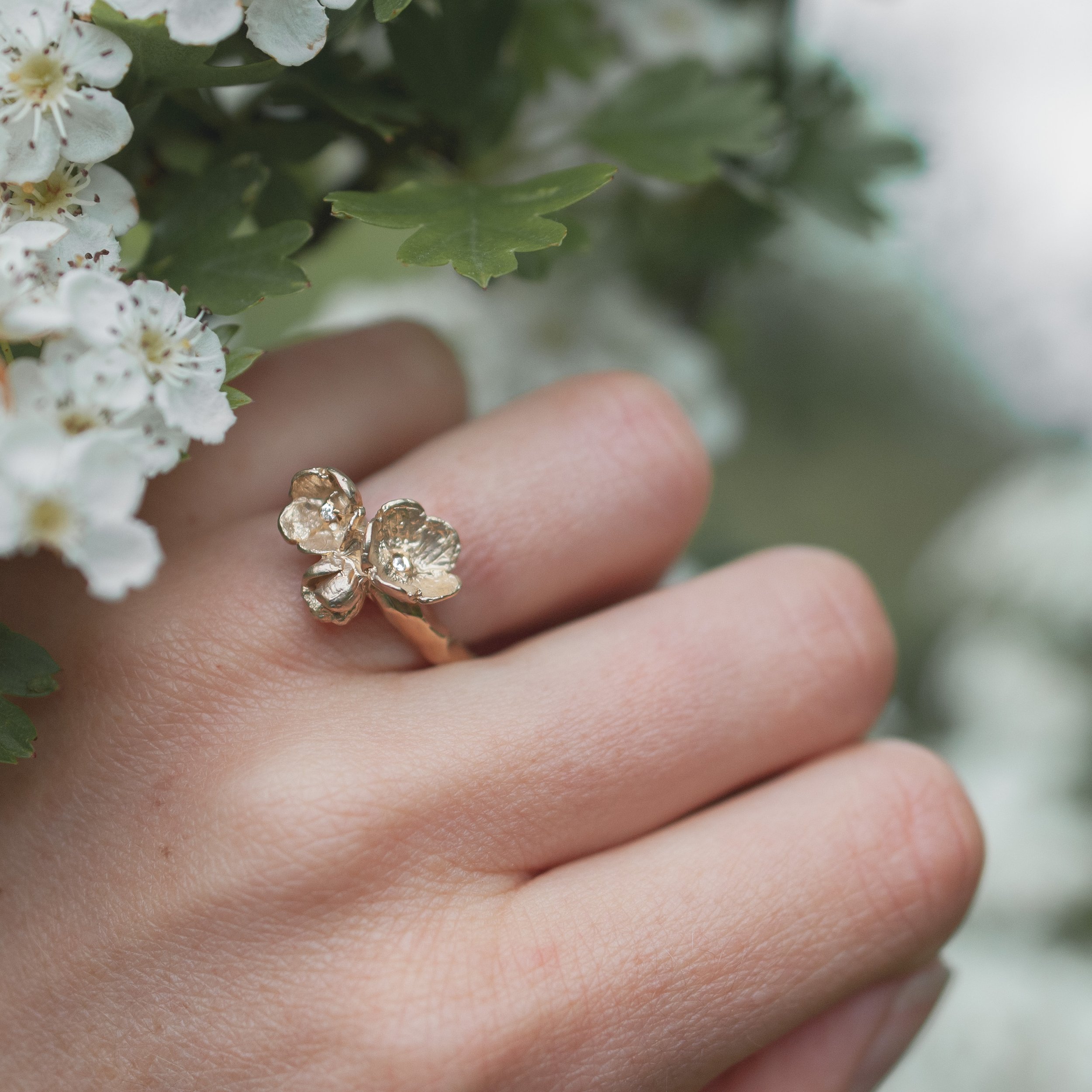hawthorn blossom ring 9ct gold diamonds square.JPG