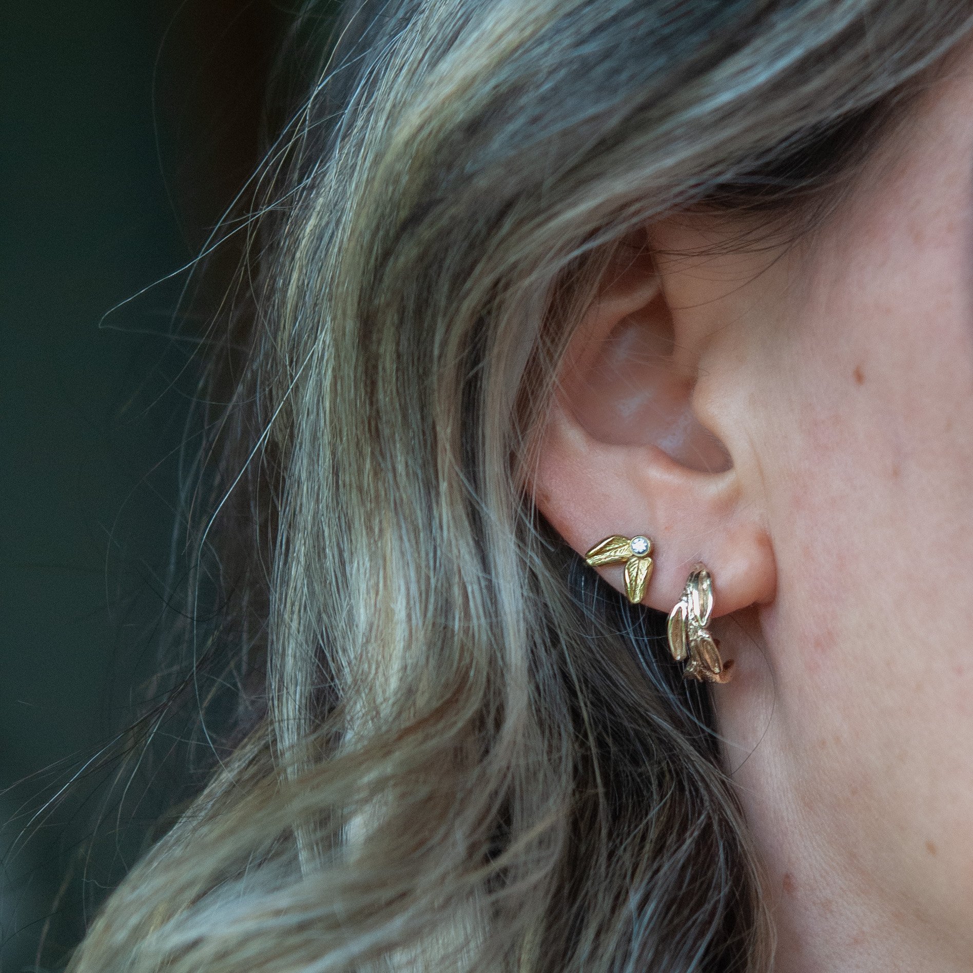 mini olive hoops gold worn.jpg