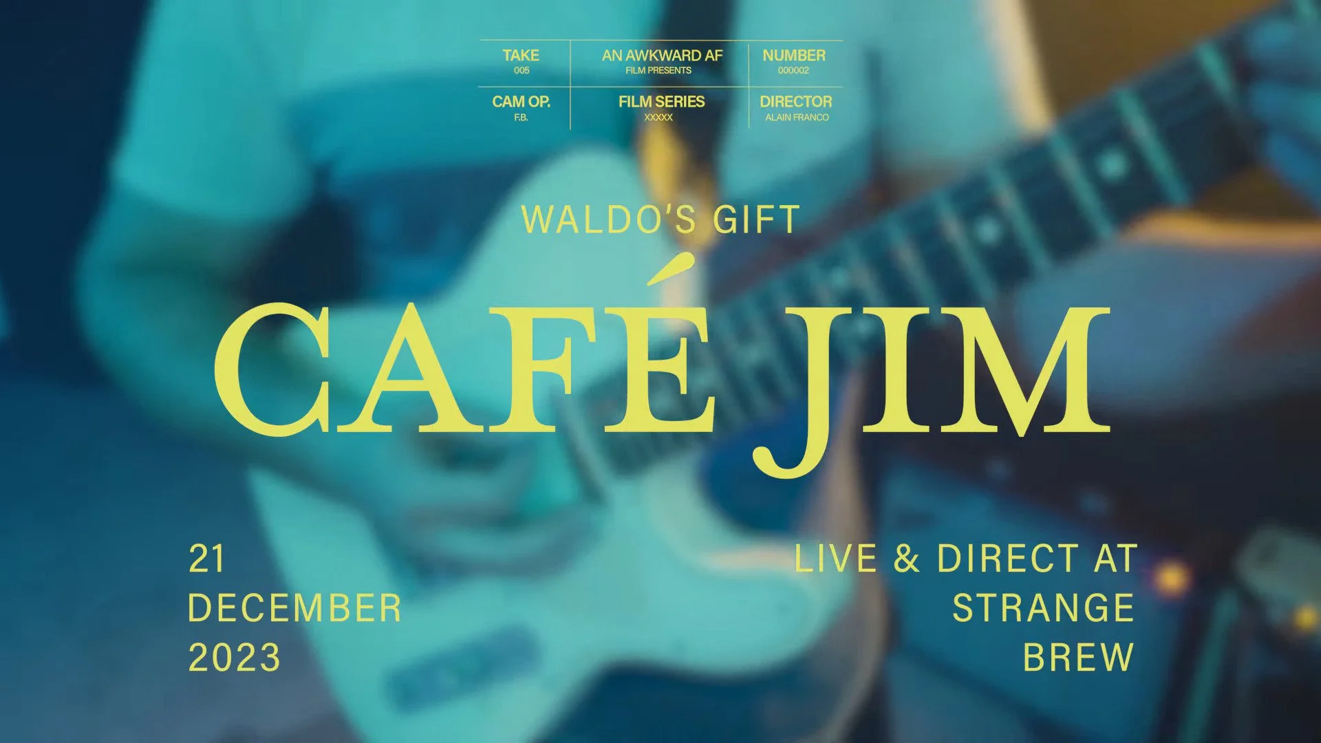 WALDO'S GIFT - CAFE JIM (LIVE)