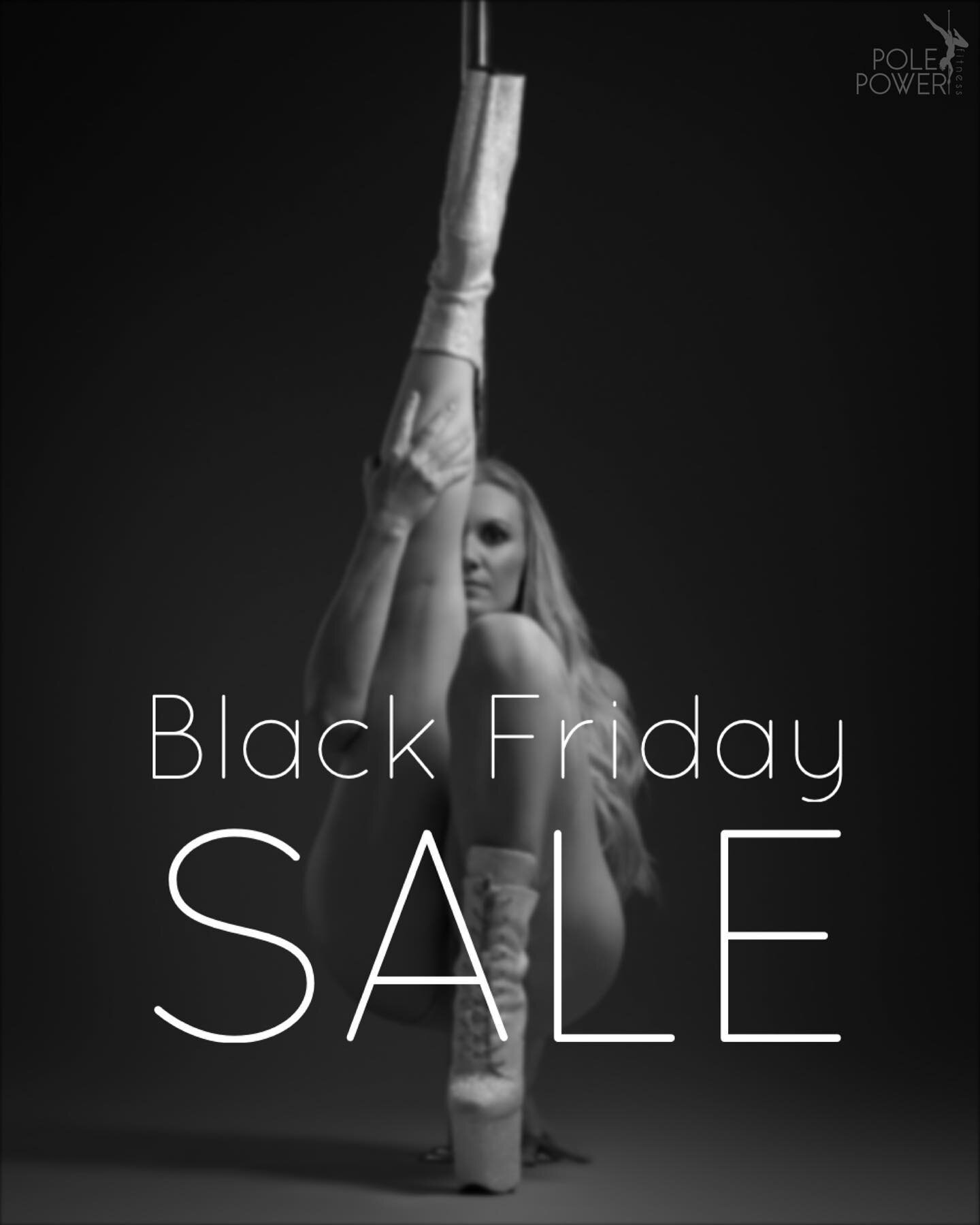 BLACK FRIDAY SALE is here to stay until SUNDAY 27TH NOVEMBER 🖤
Save BIG on class passes! See story highlights for discount codes. Link in bio. 
-
-
-
#polepowerfitness #blackfriday #blackfridaysale #poleclasses #phoenixarizona #phoenixaz #smallbusin