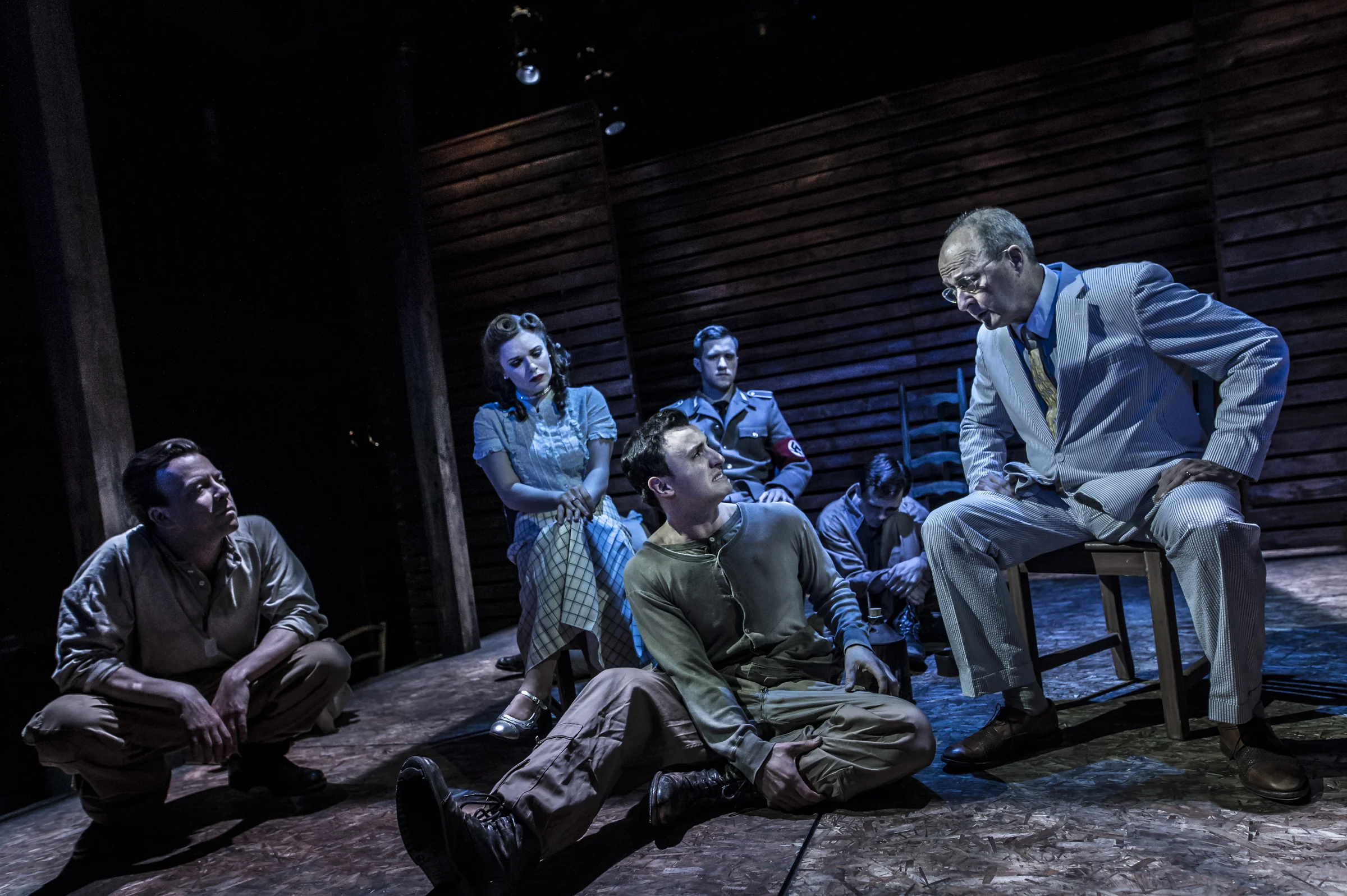 Luft Gangster, Nylon Fusion, director AUstin Pendleton, Costume Design Debbi Hobson, Set Design Tijana Bjelajac, Lighting Design Wilburn Bonnell, photo Mark Shelby Perry
