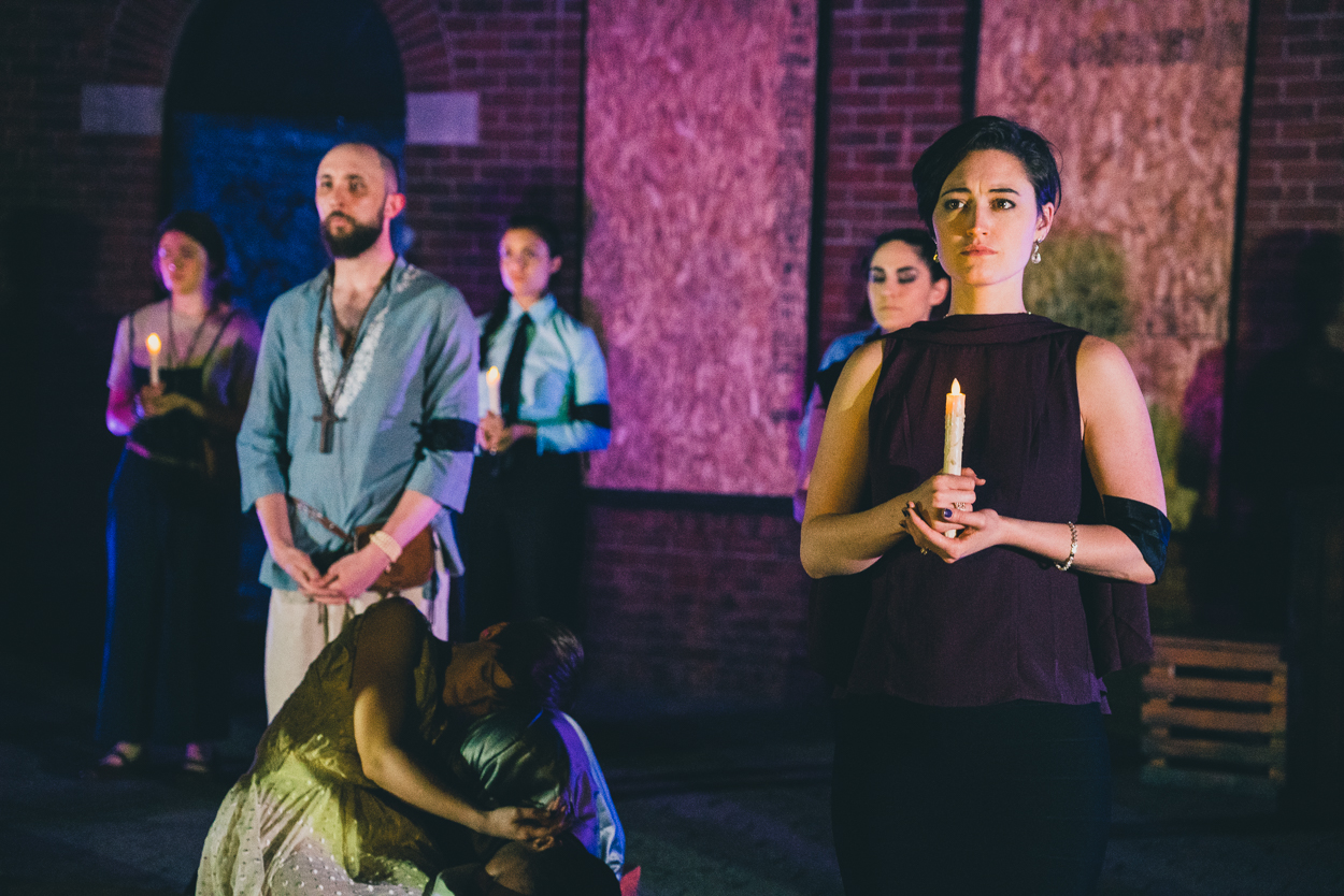 Smith Street Stage, Romeo and Juliet, 2019, directed by Shaun Bennet Fauntleroy. photo by Chris Montgomery