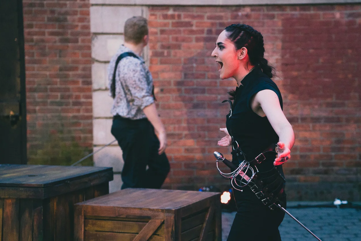 Smith Street Stage, Romeo and Juliet, 2019, directed by Shaun Bennet Fauntleroy. photo by Chris Montgomery