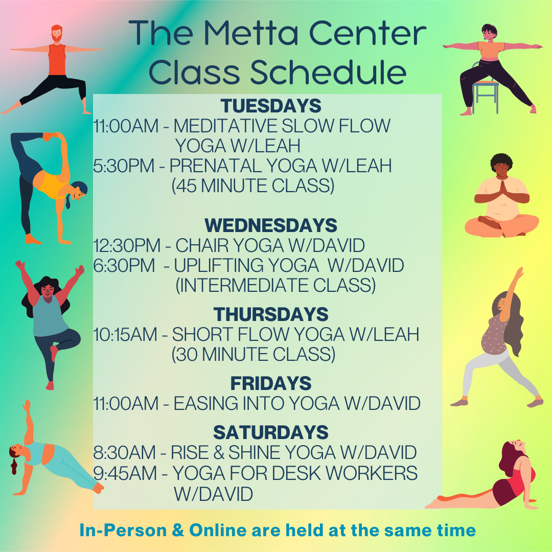 Yoga Classes and information — The Metta Center