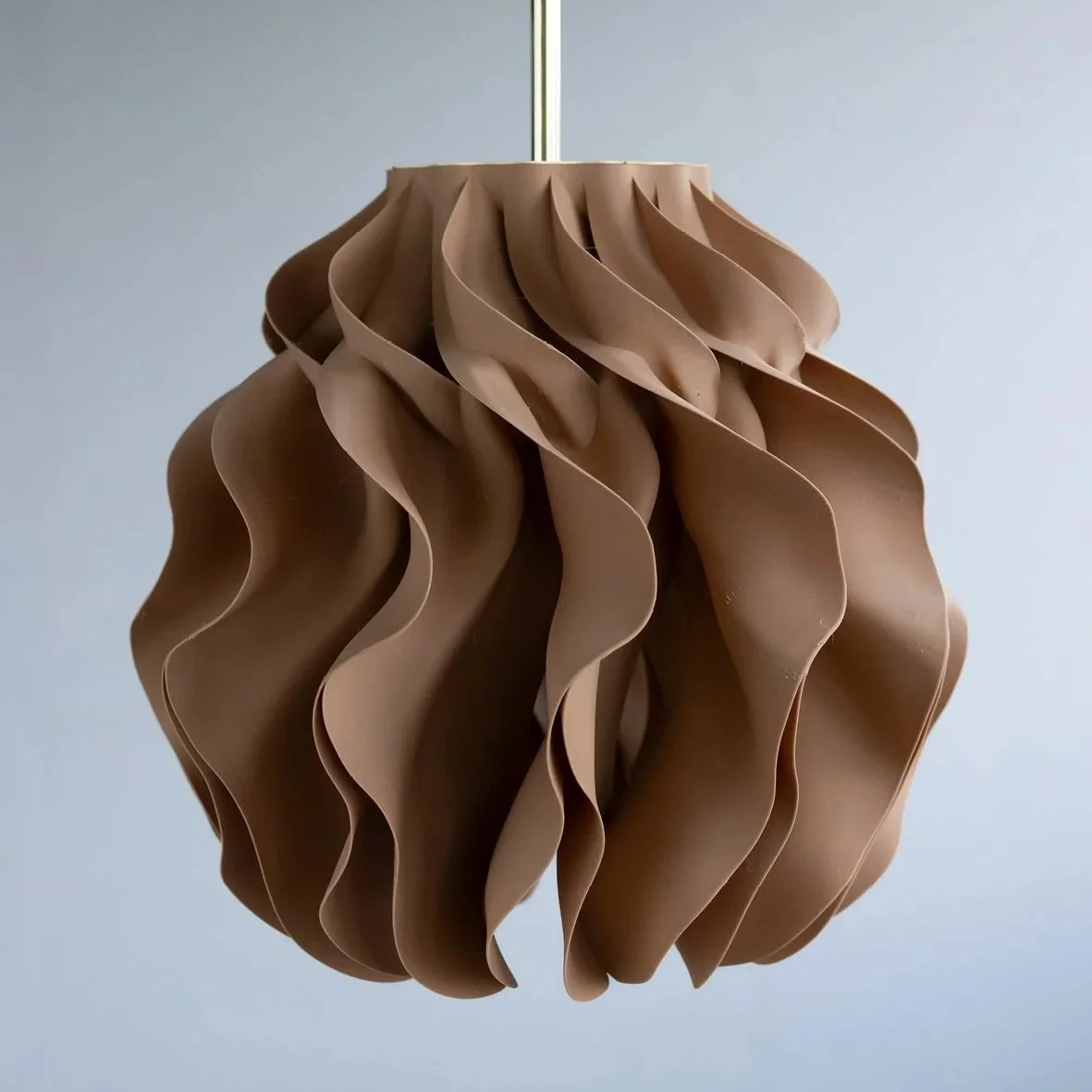 Soft Structure Pendant — Sand
