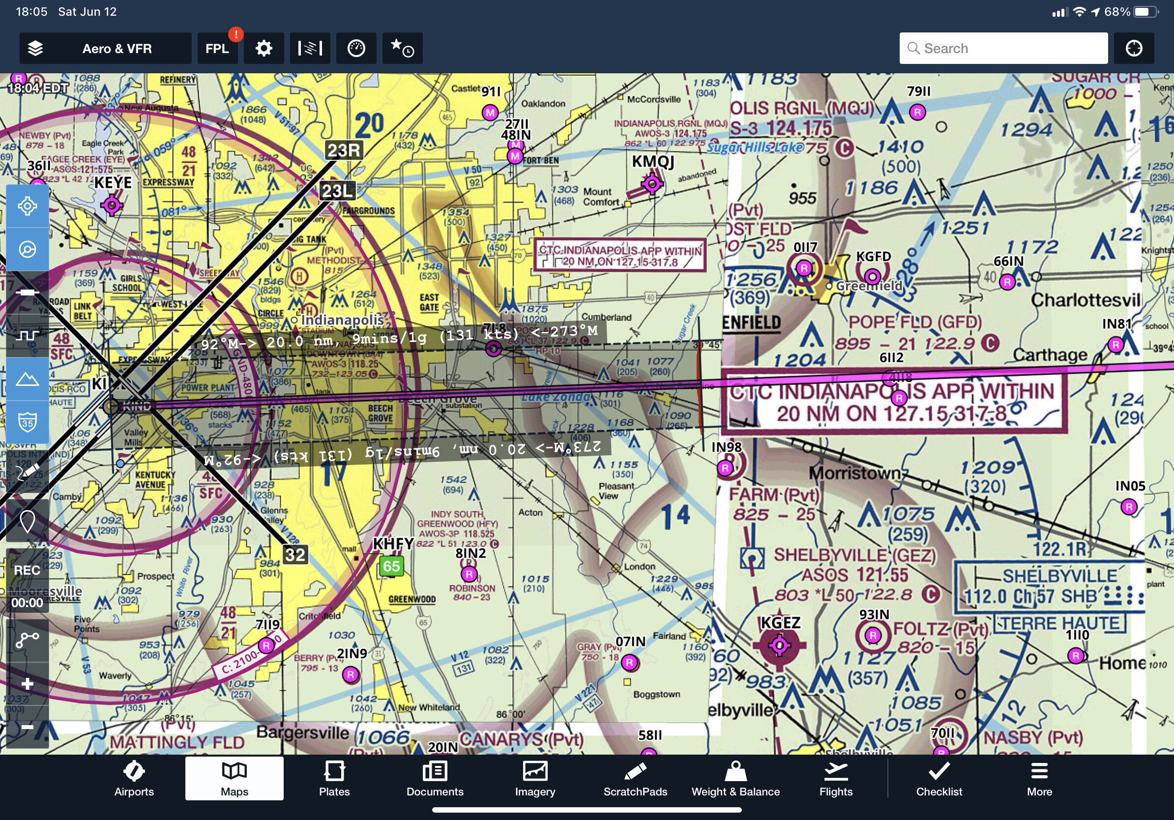Navigation and Flight Planning Using ForeFlight, an E6B, and a Paper ...