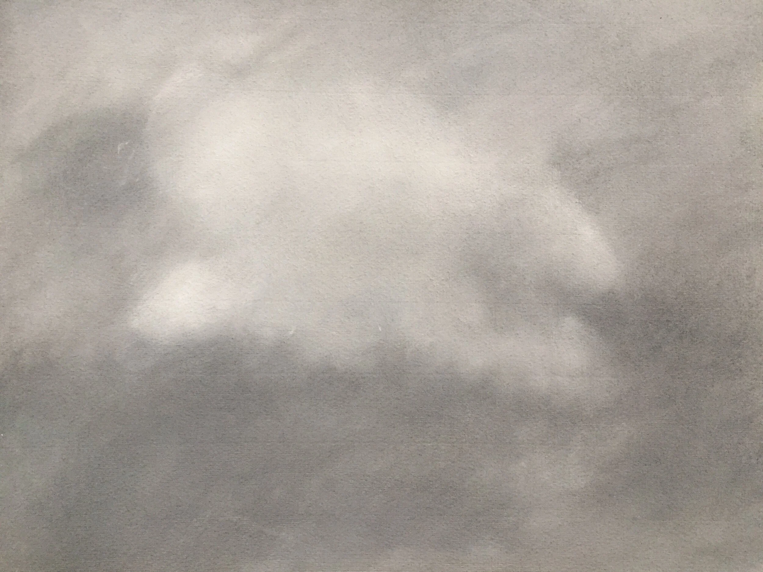  Cloud III, 2020, pastel on paper, 13” X 16” 