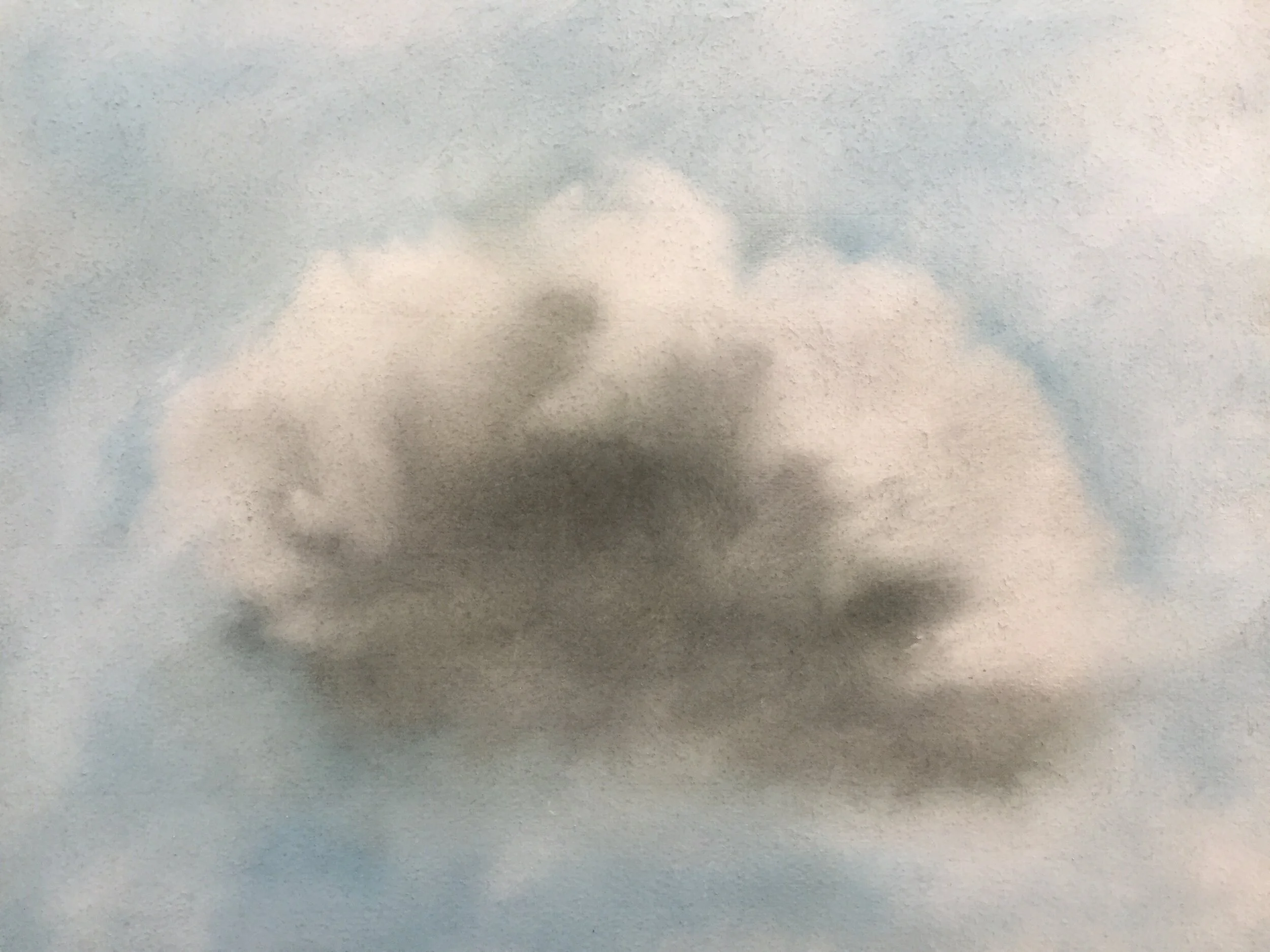  Cloud II, 2020, pastel on paper, 13” X 16” 