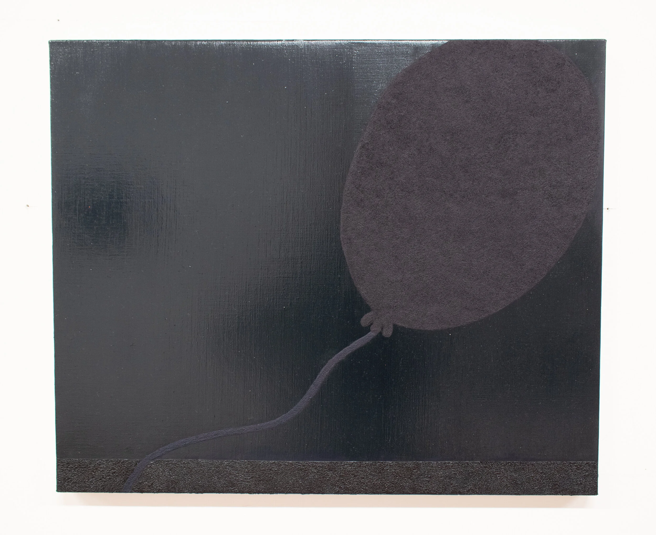  Balloon (II) or Balloon Is Full Of Air. Air Is A Kind Of Nothing. Or It Is Not Nothing. 2021, Oil on Linen, 20 X 24 