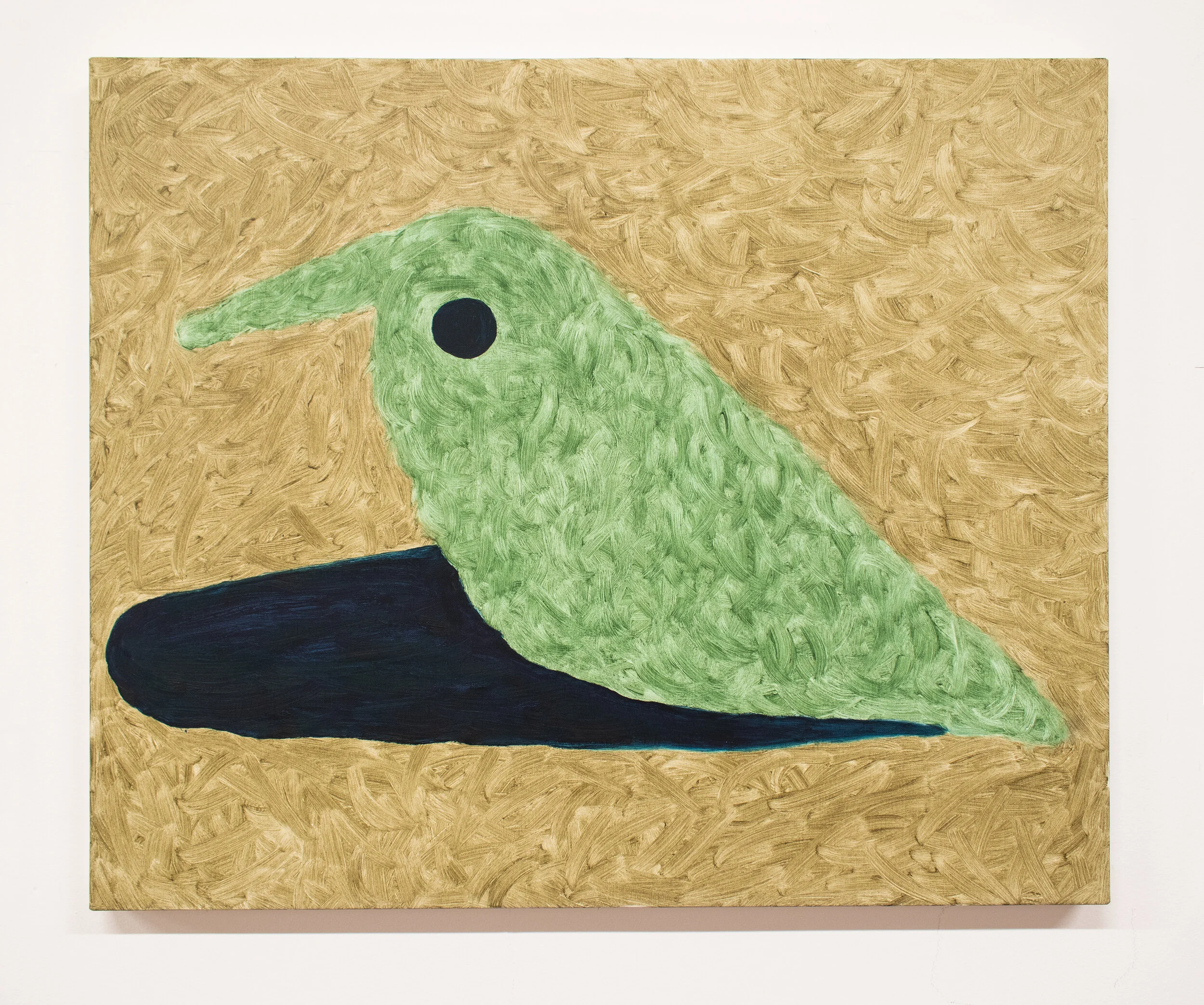  Balloon (I) or The Bird Is Flat But Full Of Song, 2021, Oil on Linen, 20 X 24 